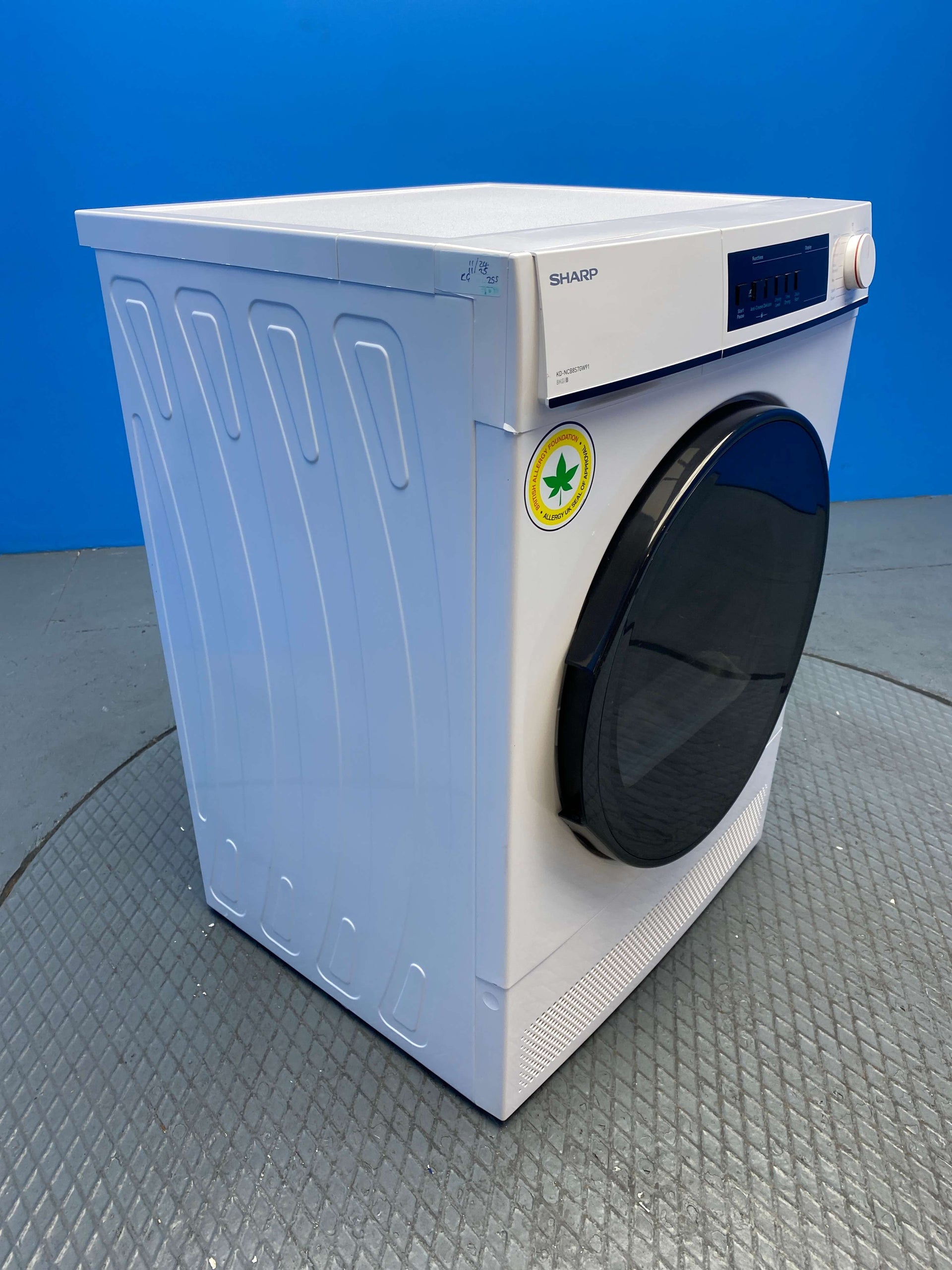 Sharp KD-NCB0S7GW9 10kg Condenser Tumble Dryer