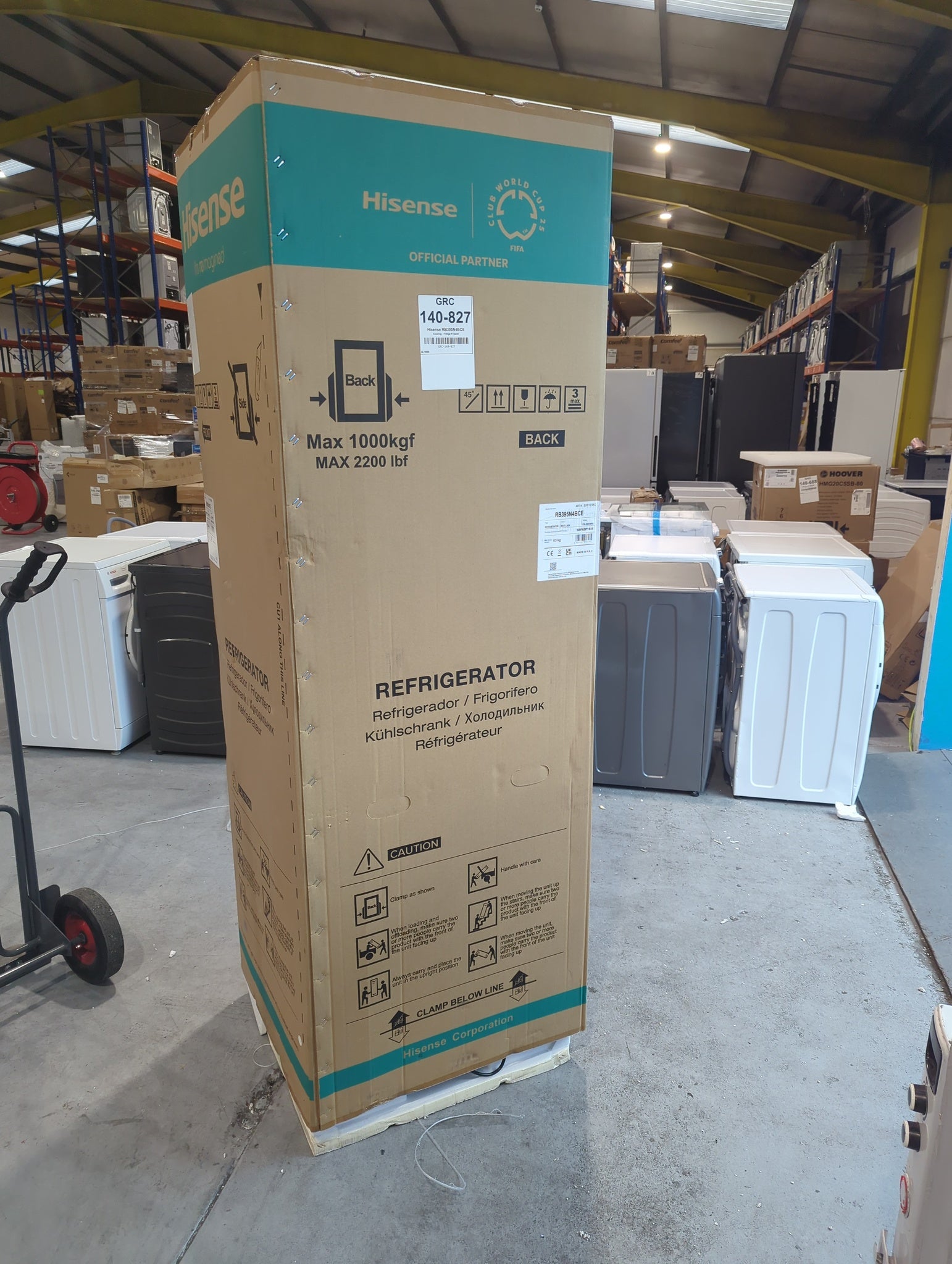 Hisense RB395N4BCE 304 Litre Combi Fridge Freezer