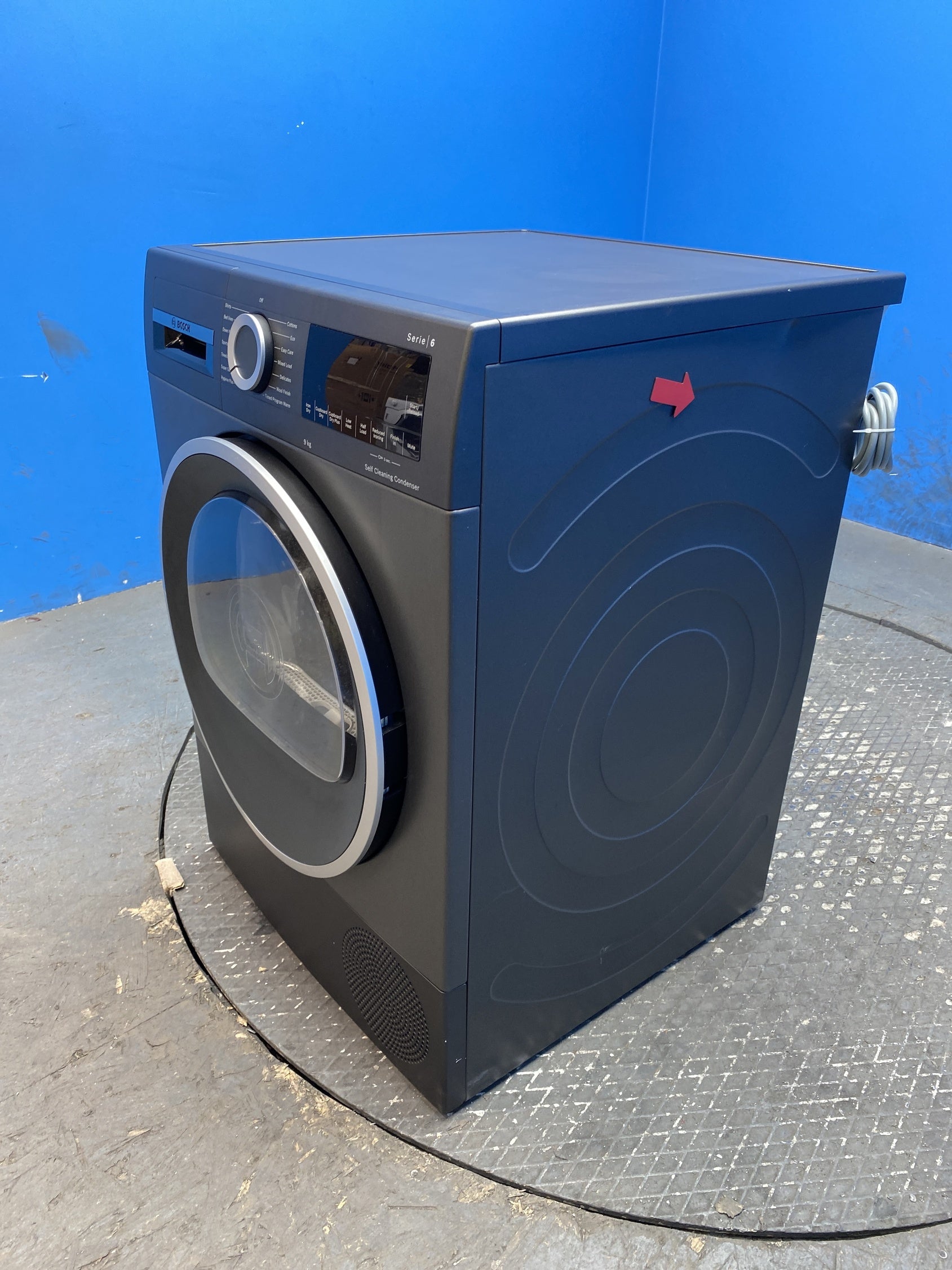 #GRC-143-426 - Bosch Series 6 WQG245R2GB 9kg Heat Pump Tumble Dryer