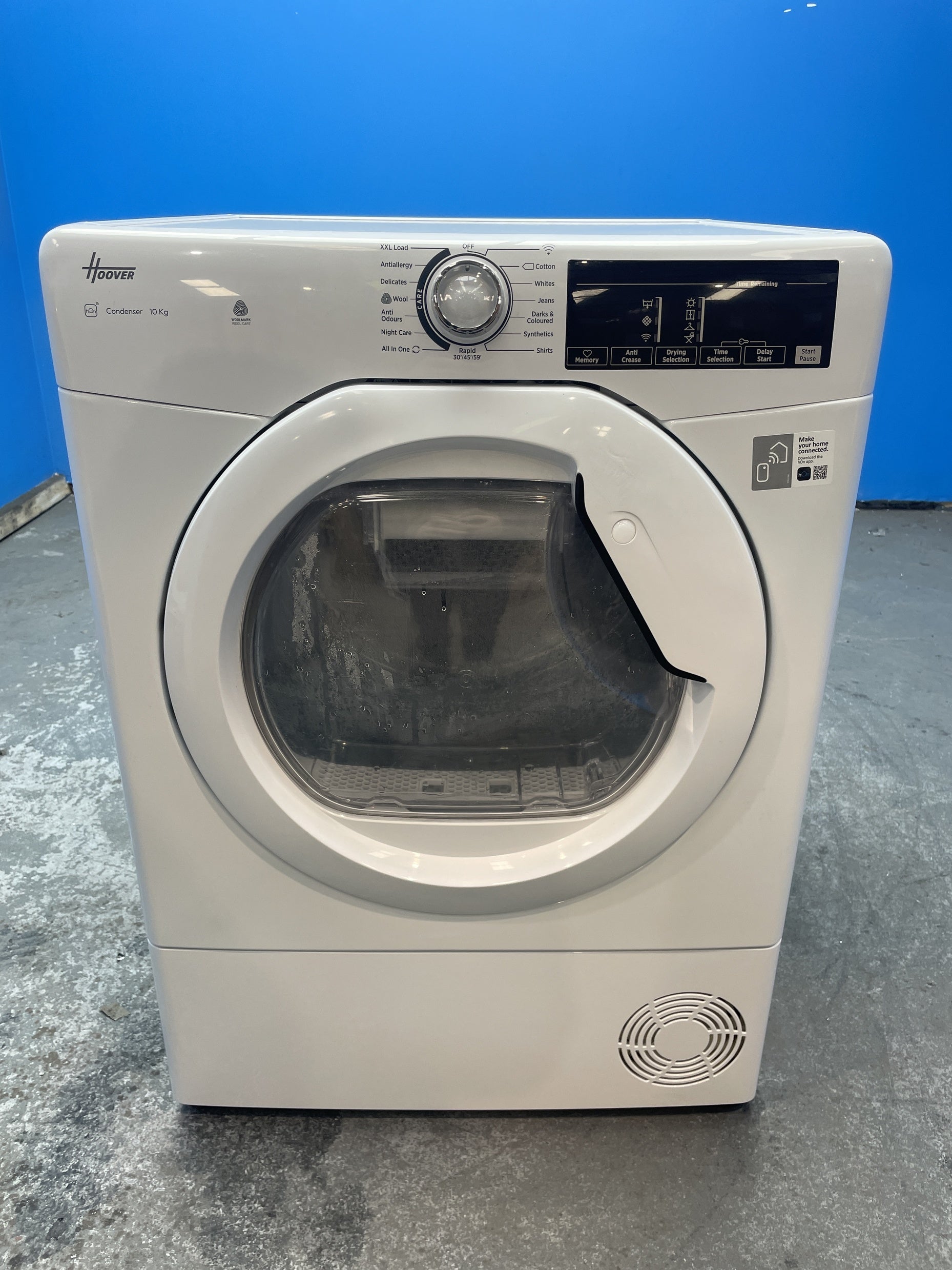 #GRC-154-206 - Hoover HRE C10TE-80 10kg Condenser Tumble Dryer