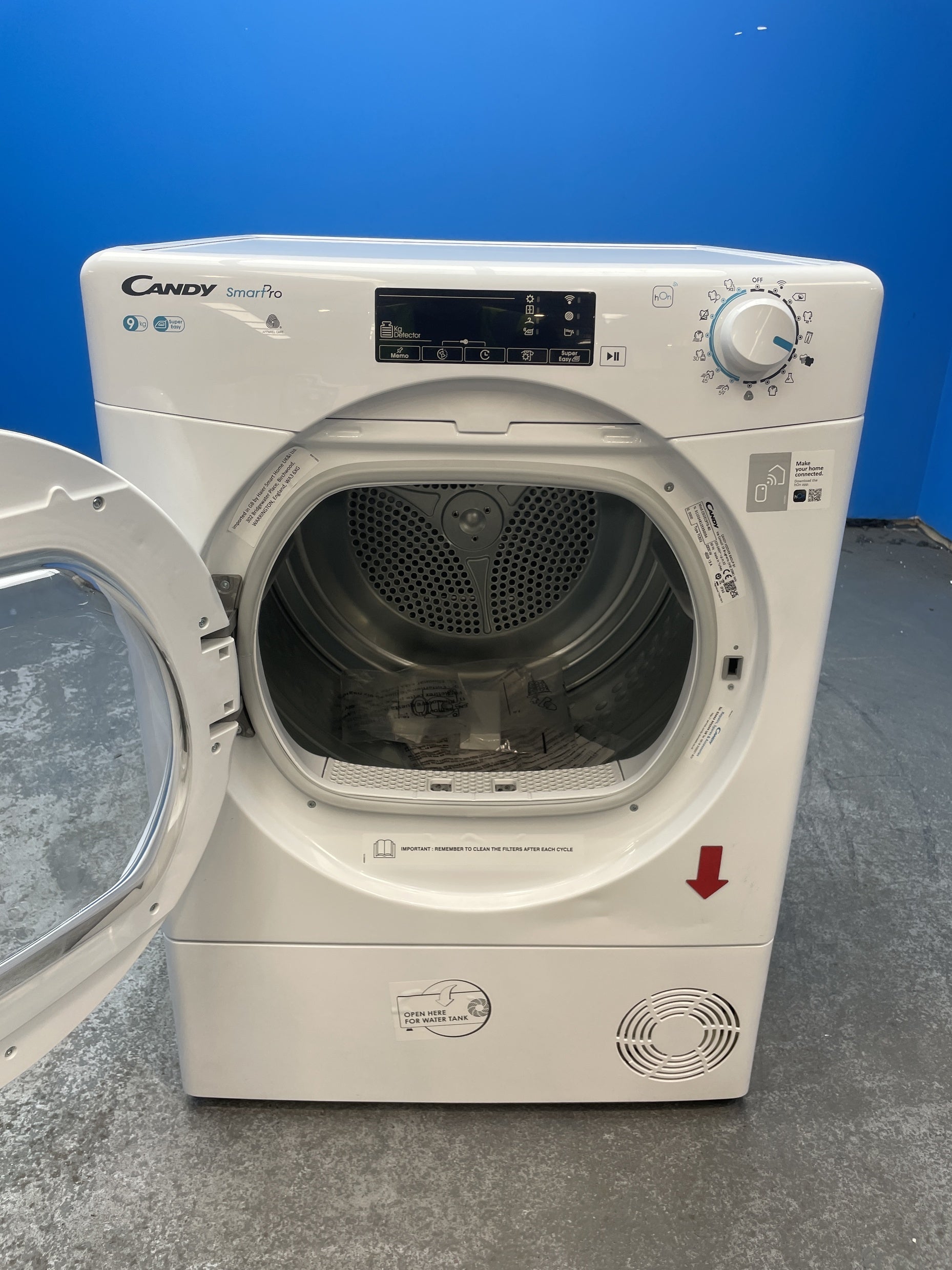 #GRC-156-137 - Candy CSOE C9TG Smart Pro 9kg Condenser Tumble Dryer