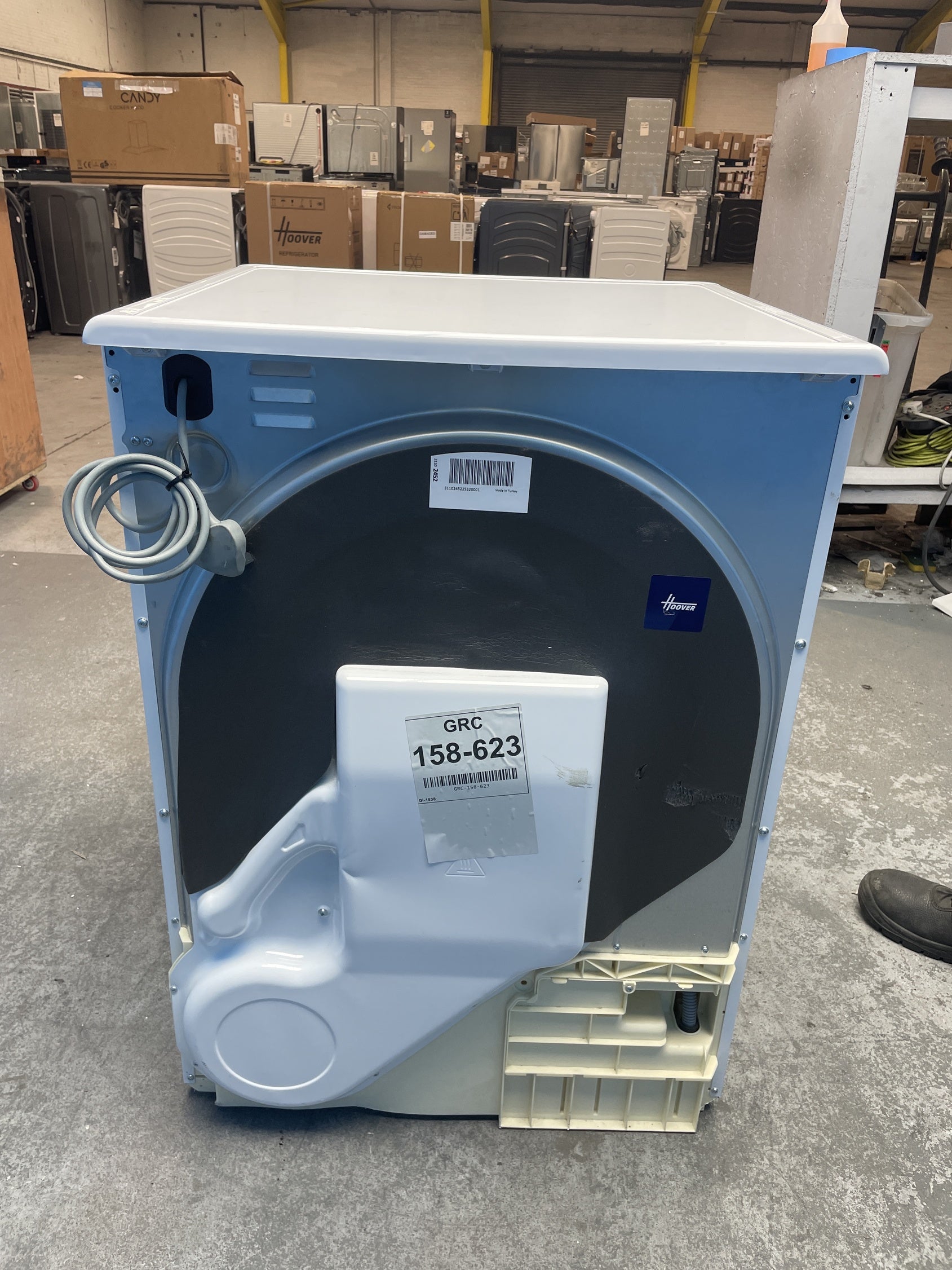 #GRC-158-623 - Hoover HLEC8DE 8kg Condenser Tumble Dryer
