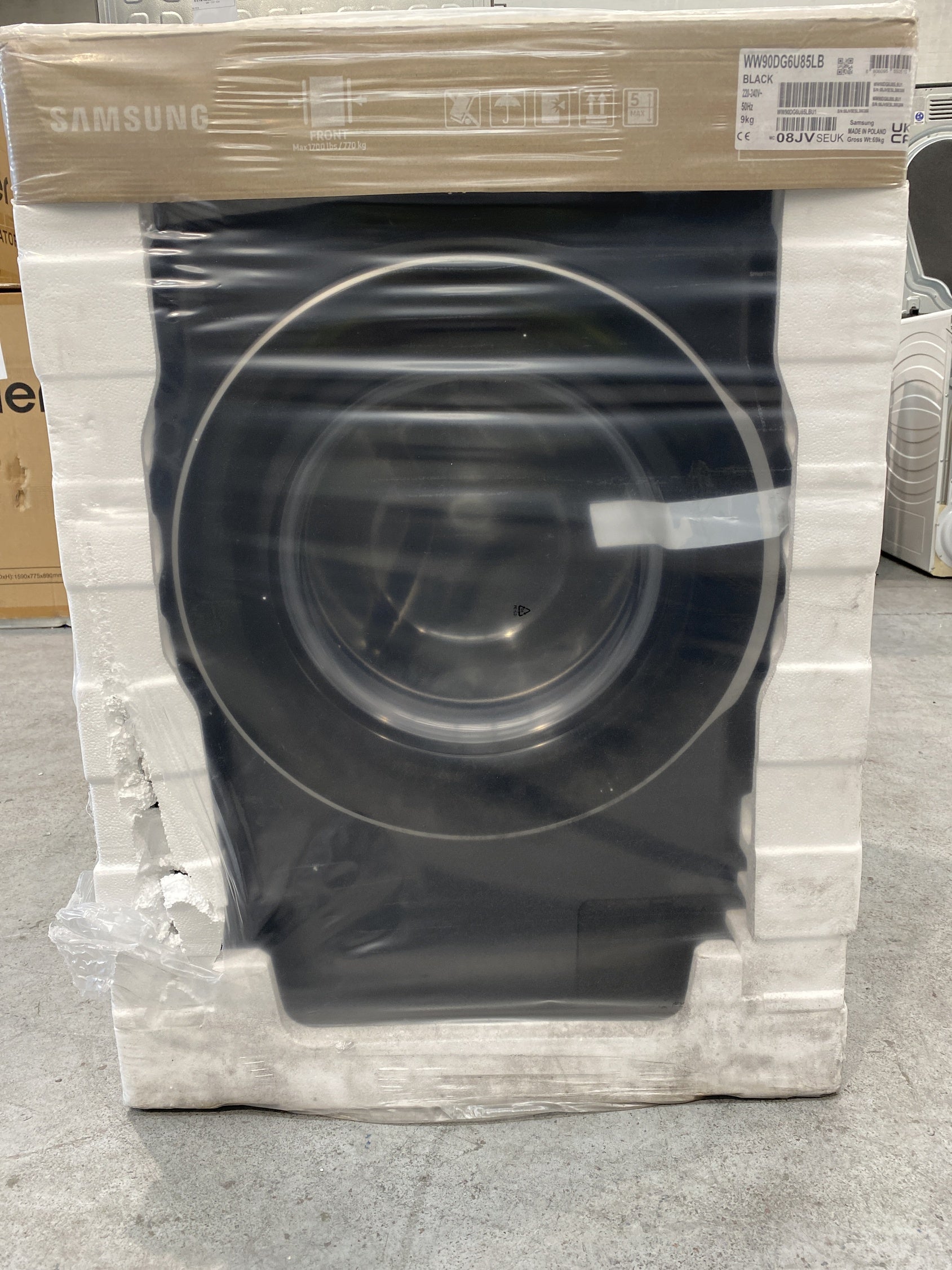 #GRC-157-636 - Samsung Series 6 AI Energy WW90DG6U85LB 9kg 1400rpm Washing Machine