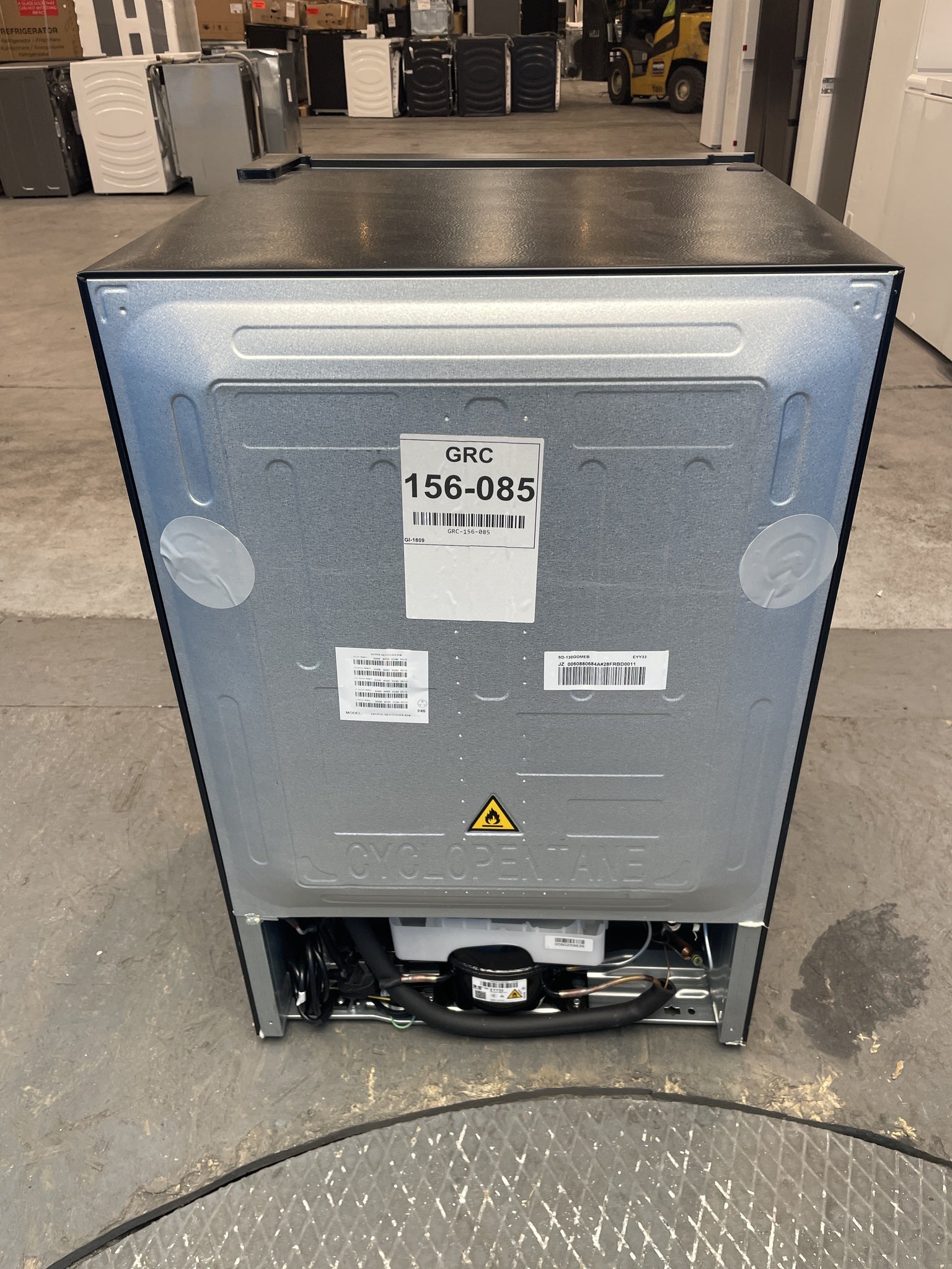 #GRC-156-085 - Hoover HONLQ2S58EBK H-FRIDGE 300 Mini Undercounter Fridge