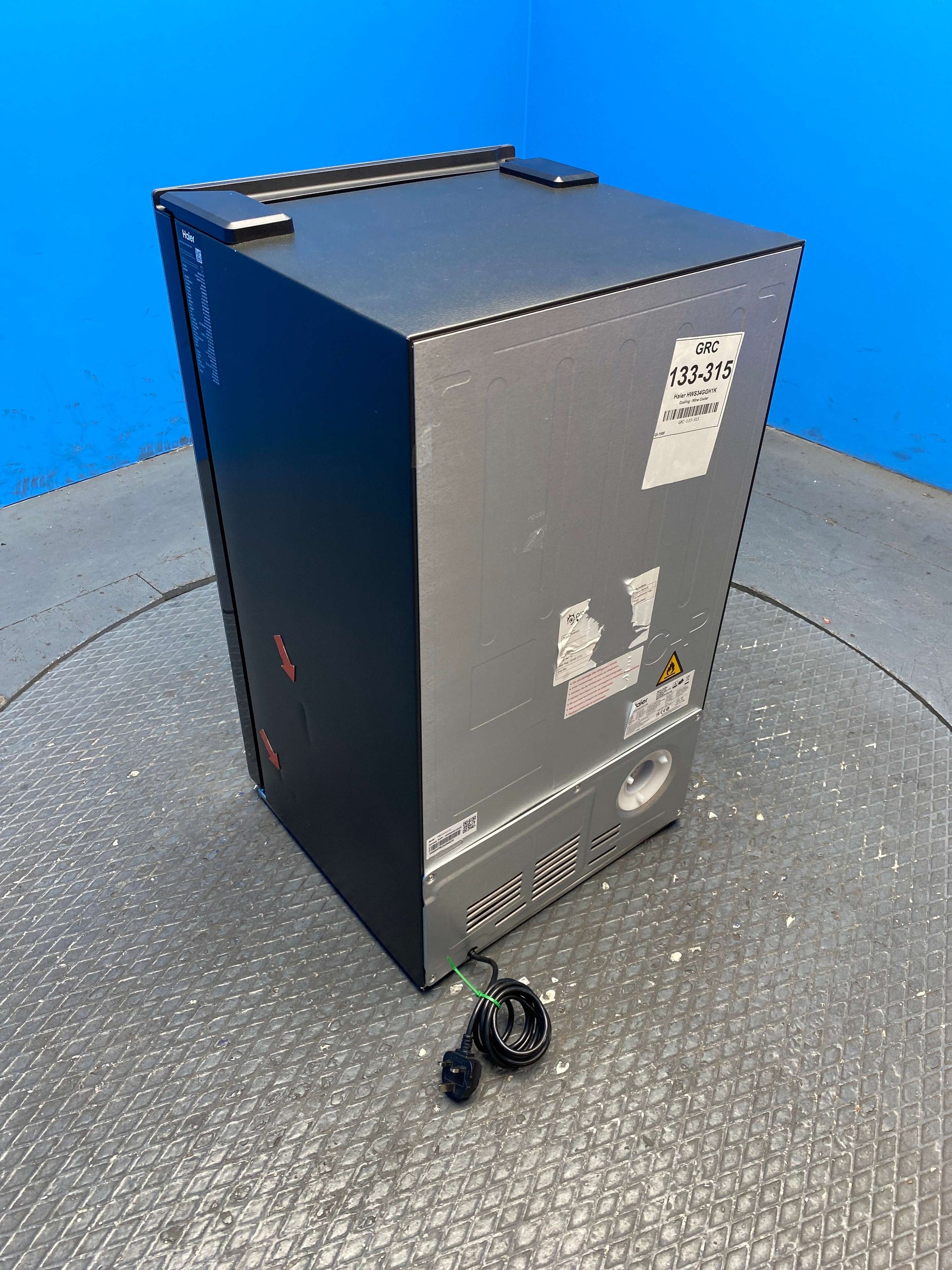 Haier HWS34GGH1K Series 3 34 Bottle Wine Fridge