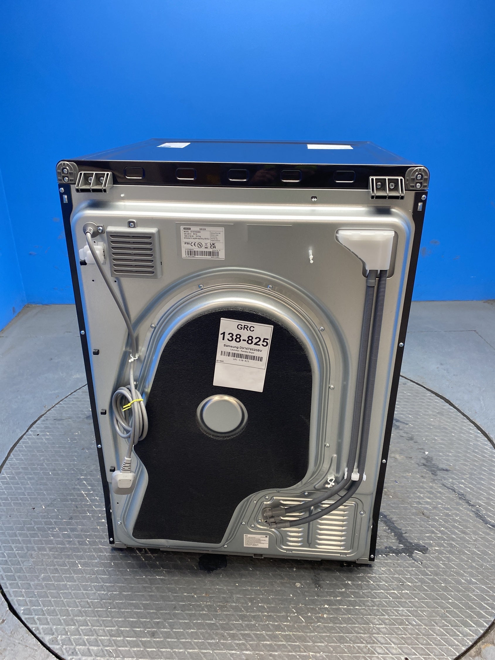 Samsung DV16T8520BV/EU 16kg Hybrid Heat Pump Tumble Dryer