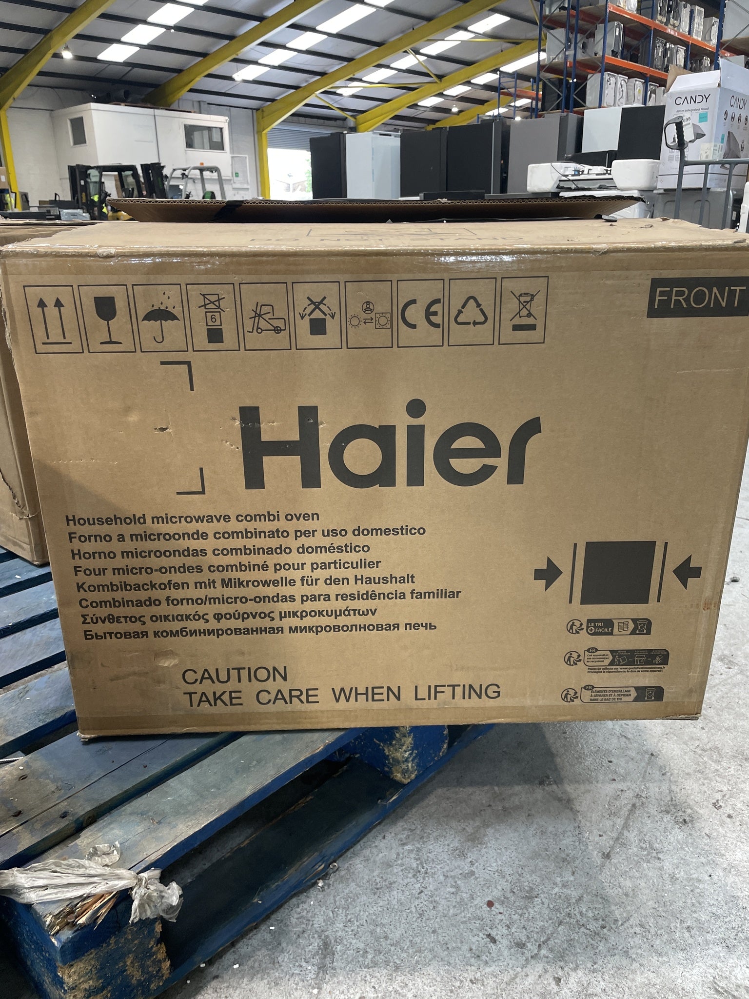 #GRC-157-769 - Haier H4MWID29G6NQB 44L Built‑In Combo Microwave