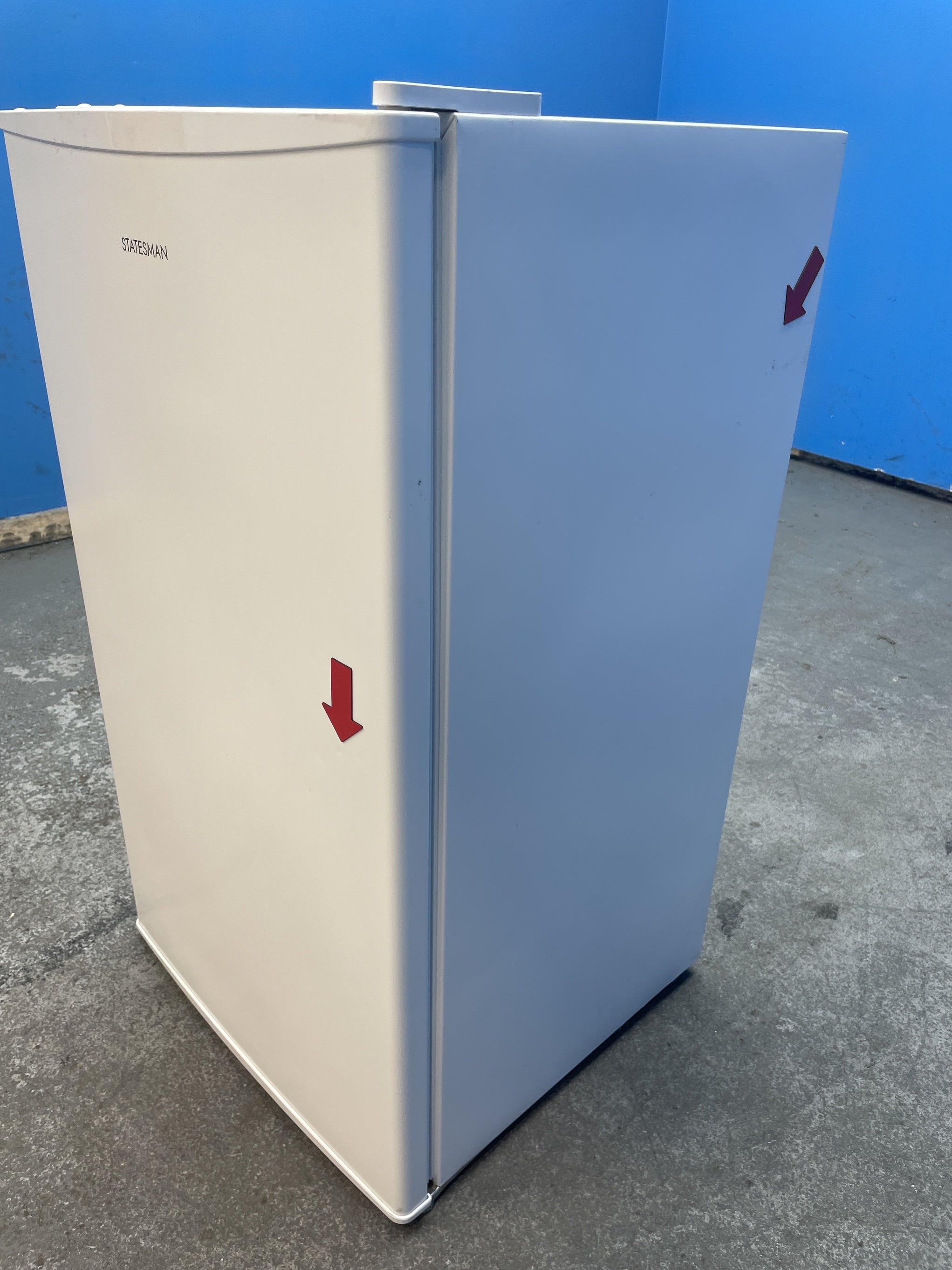 #GRC-153-439 - Statesman UC47IBW Undercounter Fridge with Ice Box