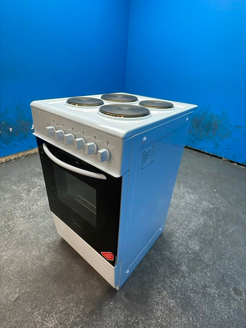 #GRC-162-458 - Midea MFO20DME4H109-WH 50cm Electric Cooker with Solid Plate Hob