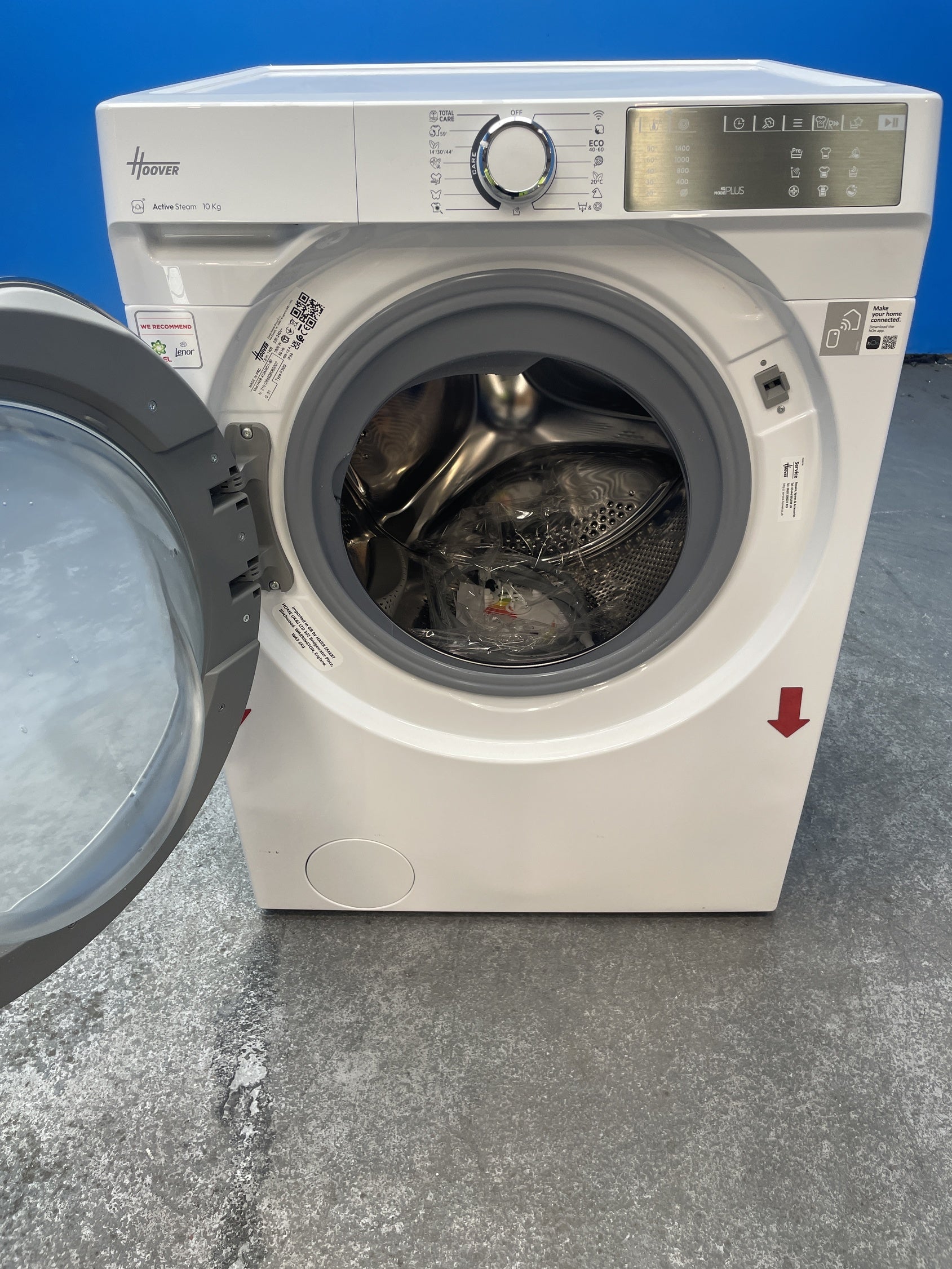 #GRC-157-169 - Hoover HWB 410AMC/1-80 10kg 1400 Spin Washing Machine