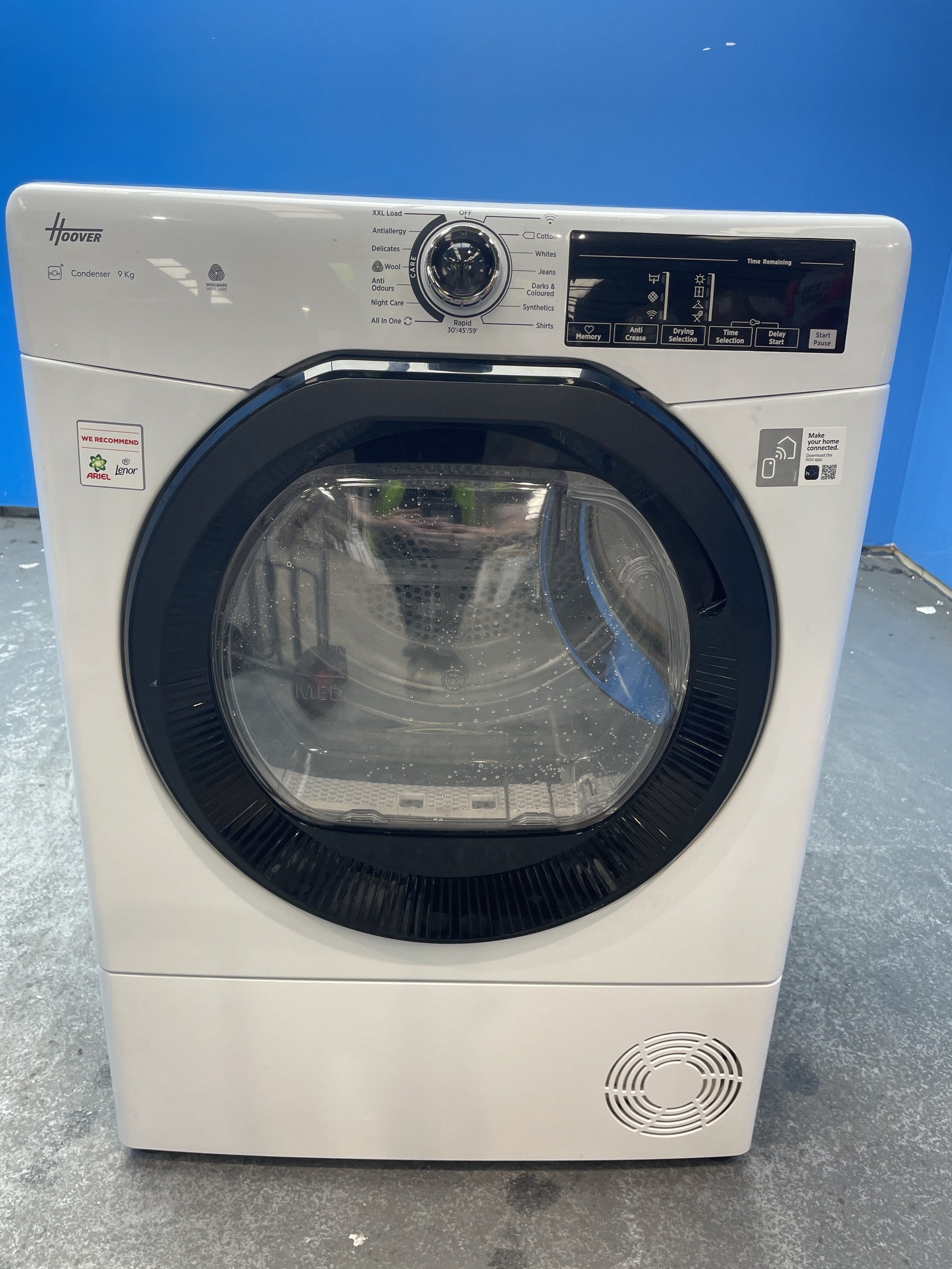 #GRC-159-526 - Hoover H-DRY 350 HREC9TBE-80 9kg Condenser Tumble Dryer