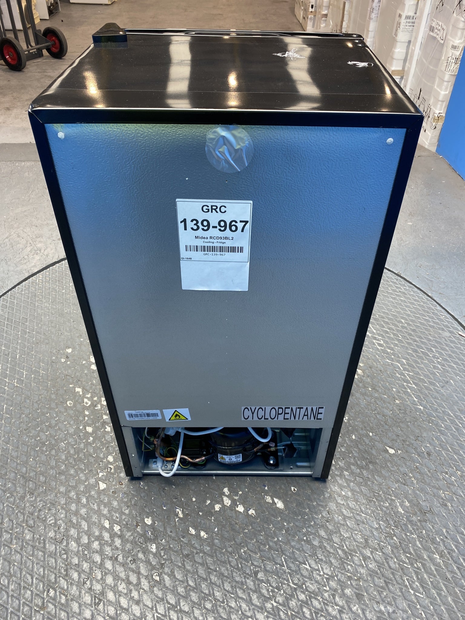 COMFEE' RCD93BL2(E) 93L Under-Counter Fridge with Cooler Box