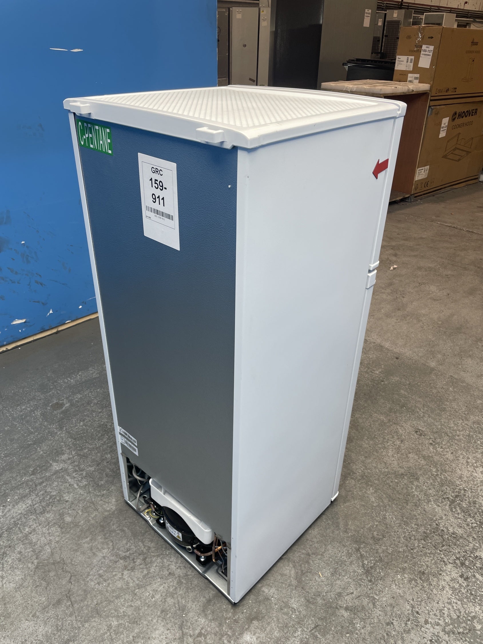 #GRC-159-911 - Candy CDH1S313EWK Slimline 117 Litre Top Mount Fridge Freezer