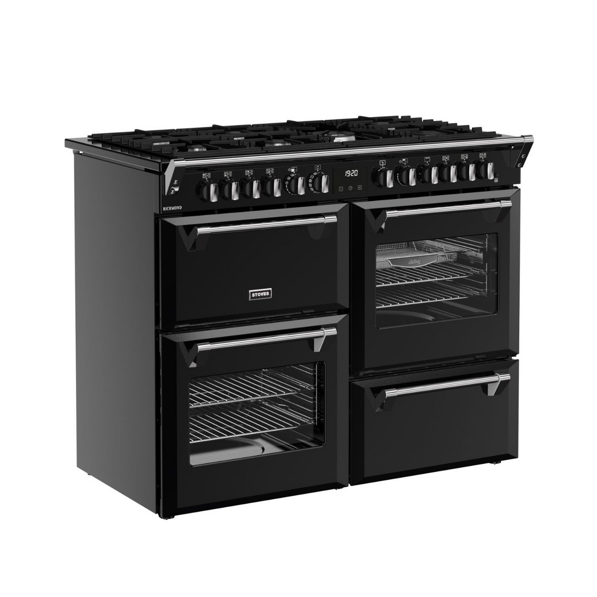 Stoves Richmond 110cm Dual Fuel Range Cooker Quad Oven – Renew 2 U