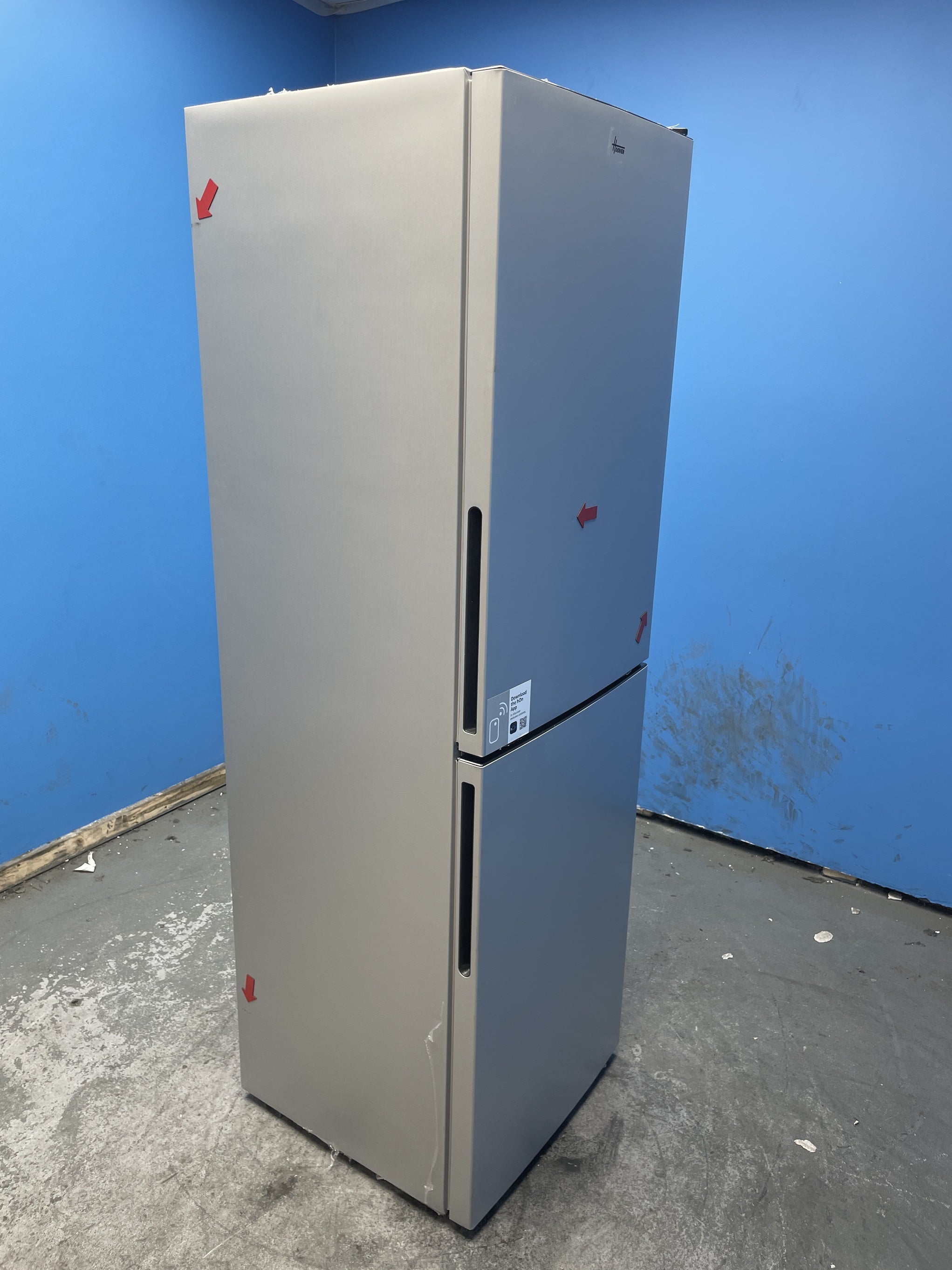 #GRC-158-401 - Hoover HOCT3L517ESK 252 Litre Combi Fridge Freezer