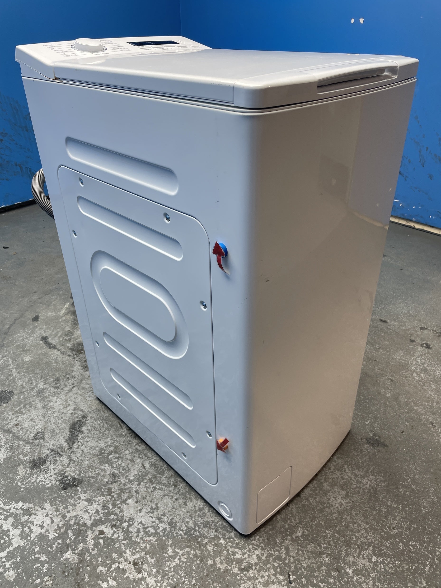 #GRC-150-082 - electriQ EIQWMTL75C 7.5kg 1300rpm Top Loading Washing Machine