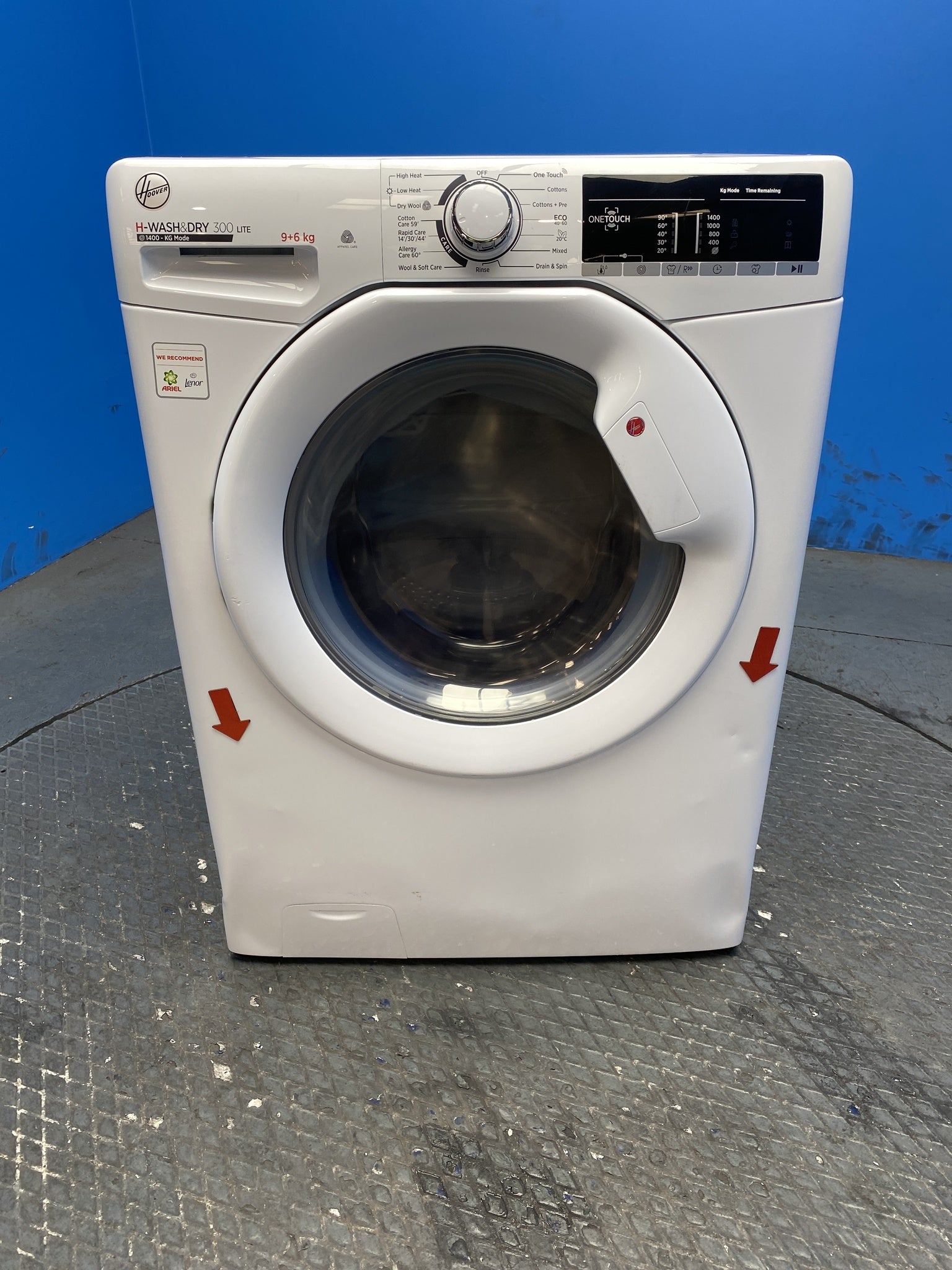 Hoover H3D496TE 9kg / 6kg 1400 Spin Washer Dryer