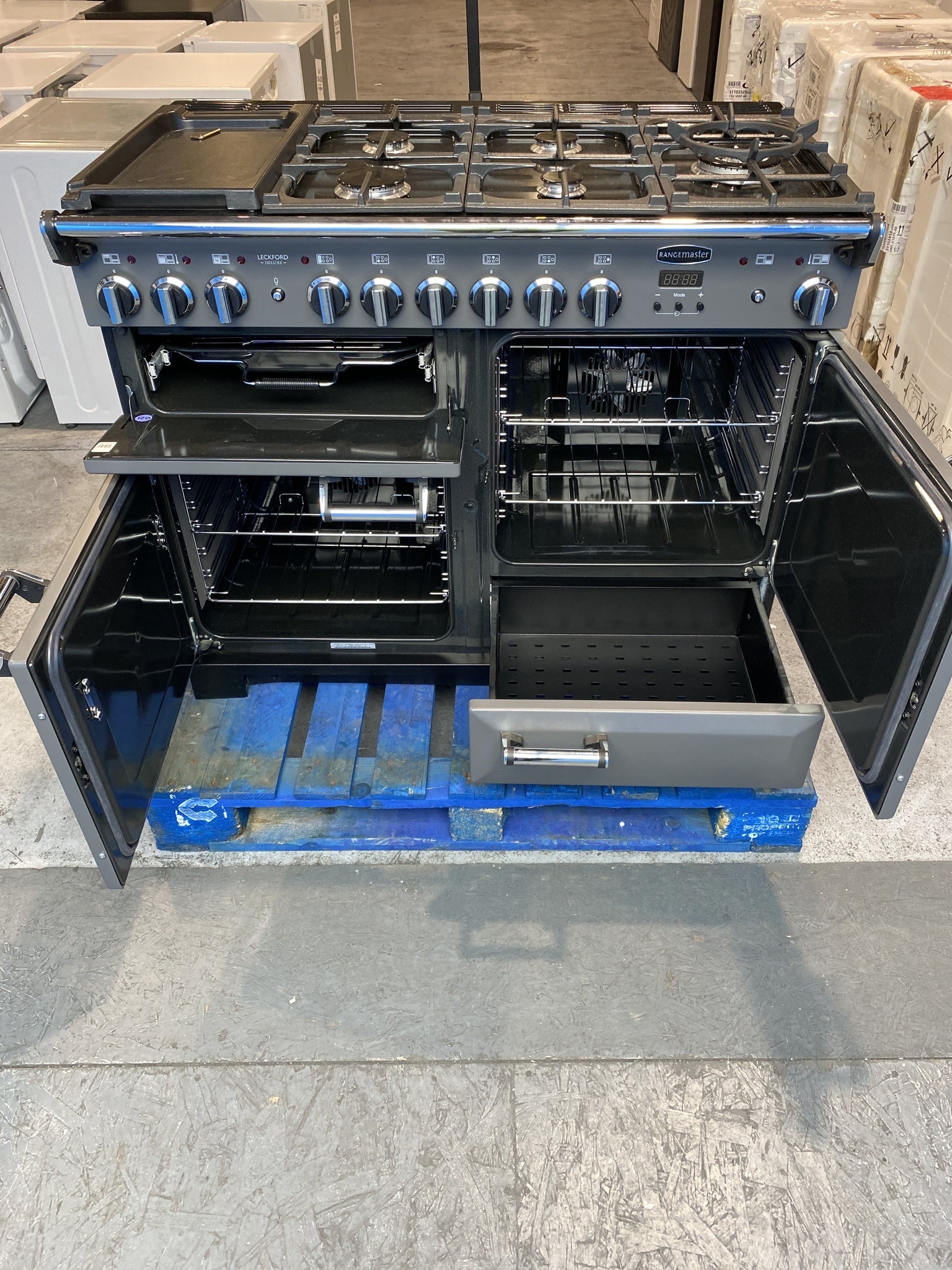 Rangemaster Leckford Deluxe 110cm Dual Fuel Cooker