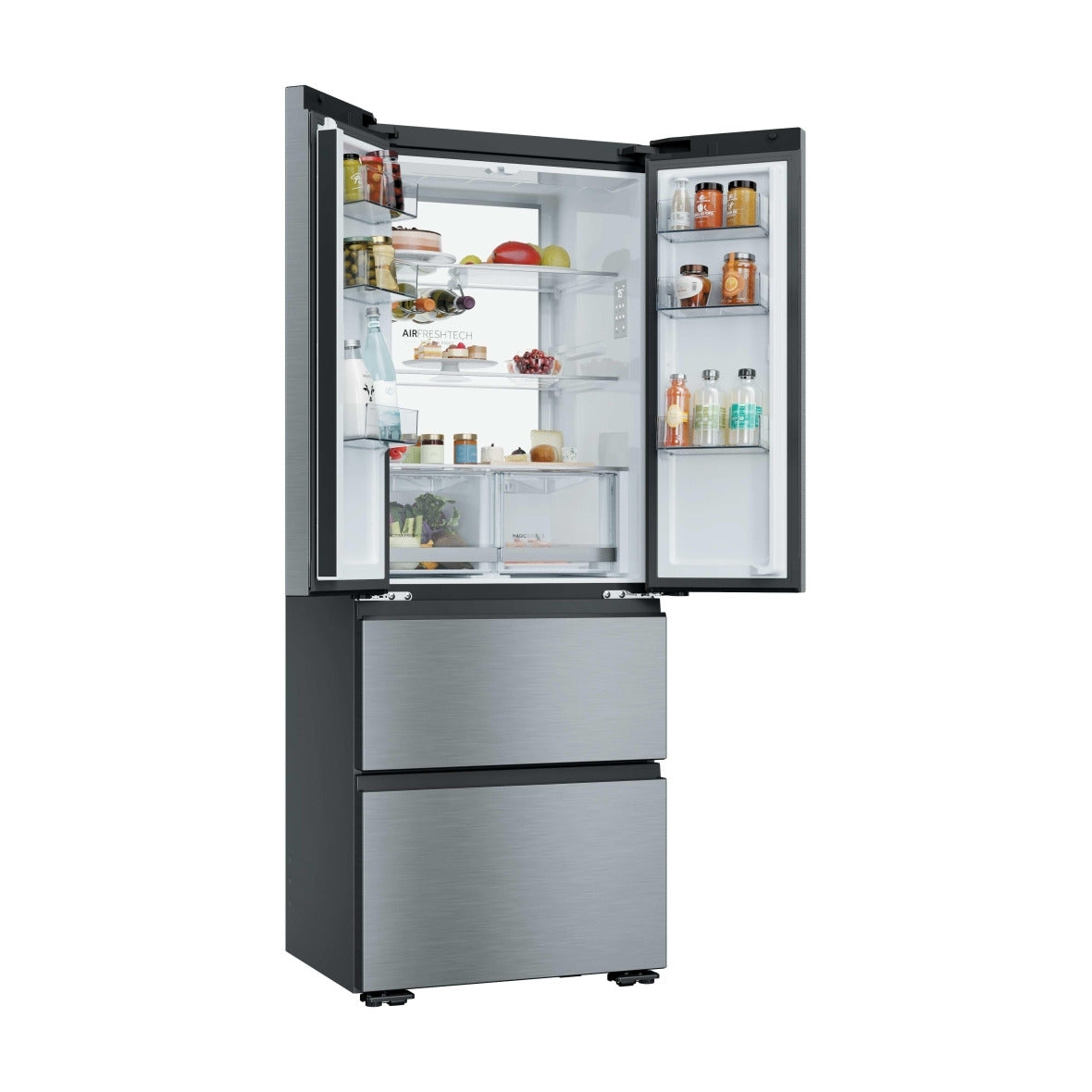 Haier HFKR5718DNMM 402L 4-Door Total No Frost Fridge Freezer – Renew 2 U