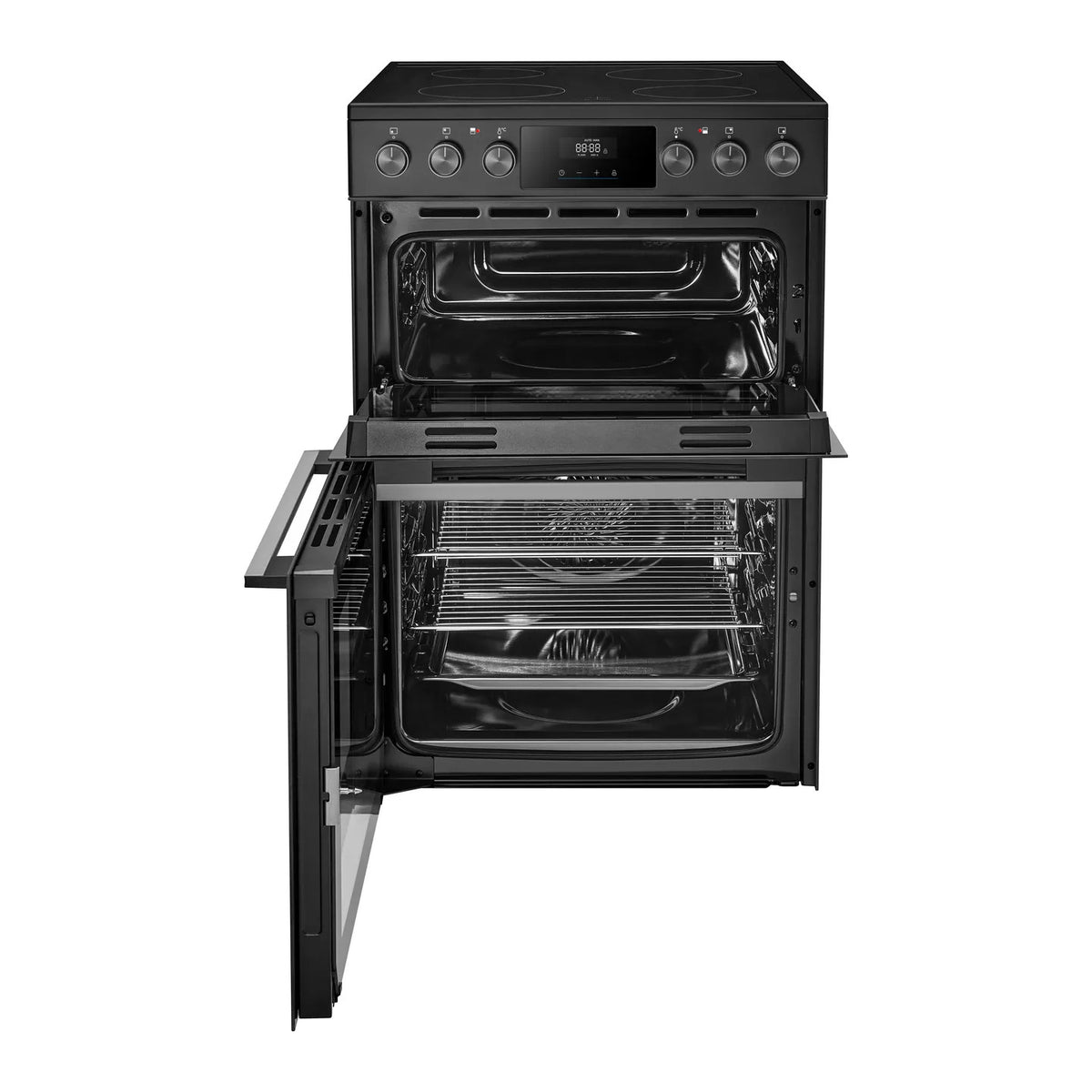 Midea MFO24EME4R118-BK Double Oven Electric Cooker Ceramic Hob – Renew 2 U