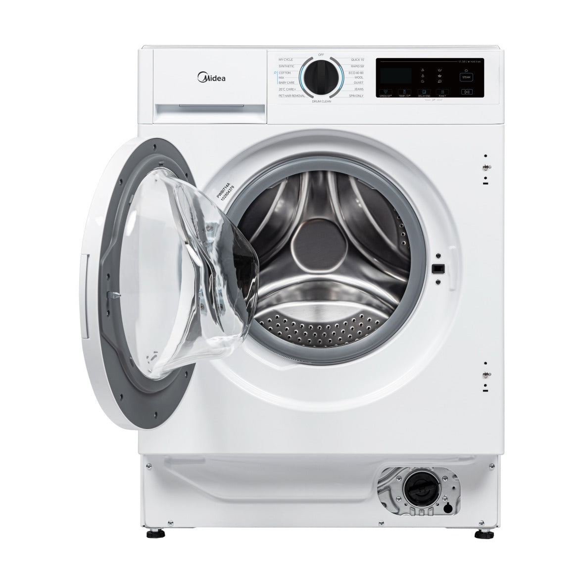 Midea MFA06W80BA10/W 8kg 1400rpm Integrated Washing Machine – Renew 2 U