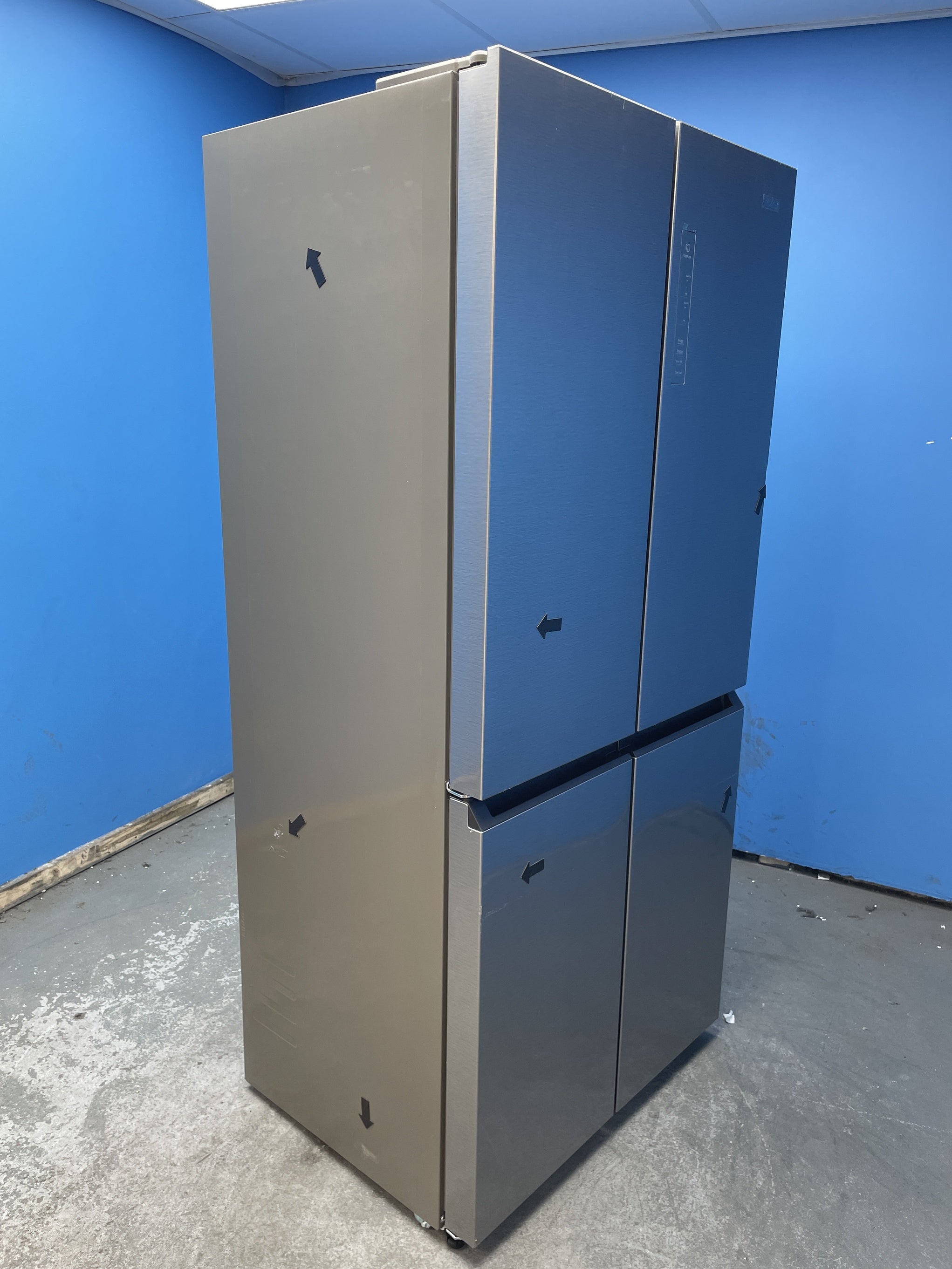 #GRC-157-956 - Haier Cube 83 Series 3 HCR3818ENMG Multi-Door Fridge Freezer