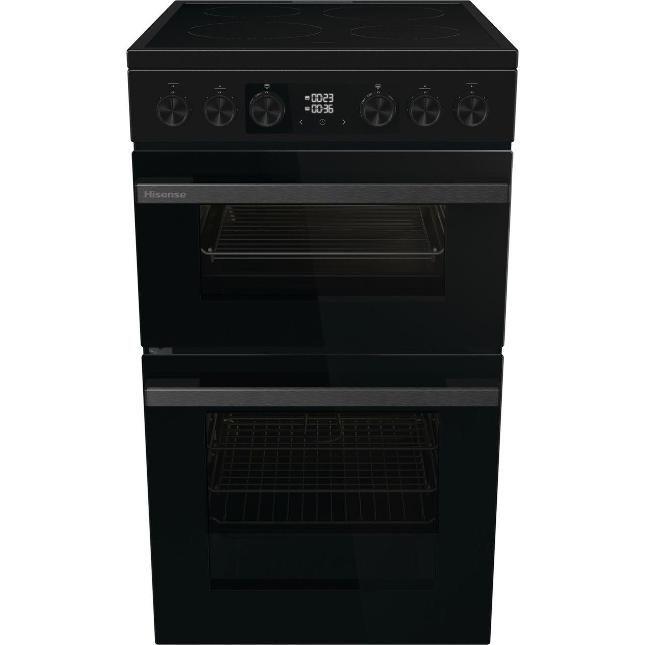 Hisense HDCEC5C10B Hi6 Max 50cm Double Oven Ceramic Cooker – Renew 2 U