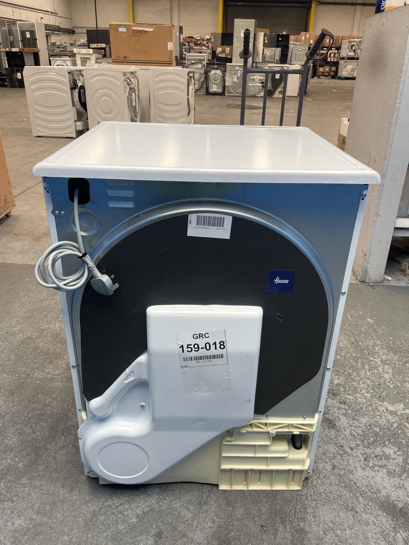 #GRC-159-018 - Hoover H-DRY 300 HLE C10DE-80 10kg Condenser Tumble Dryer