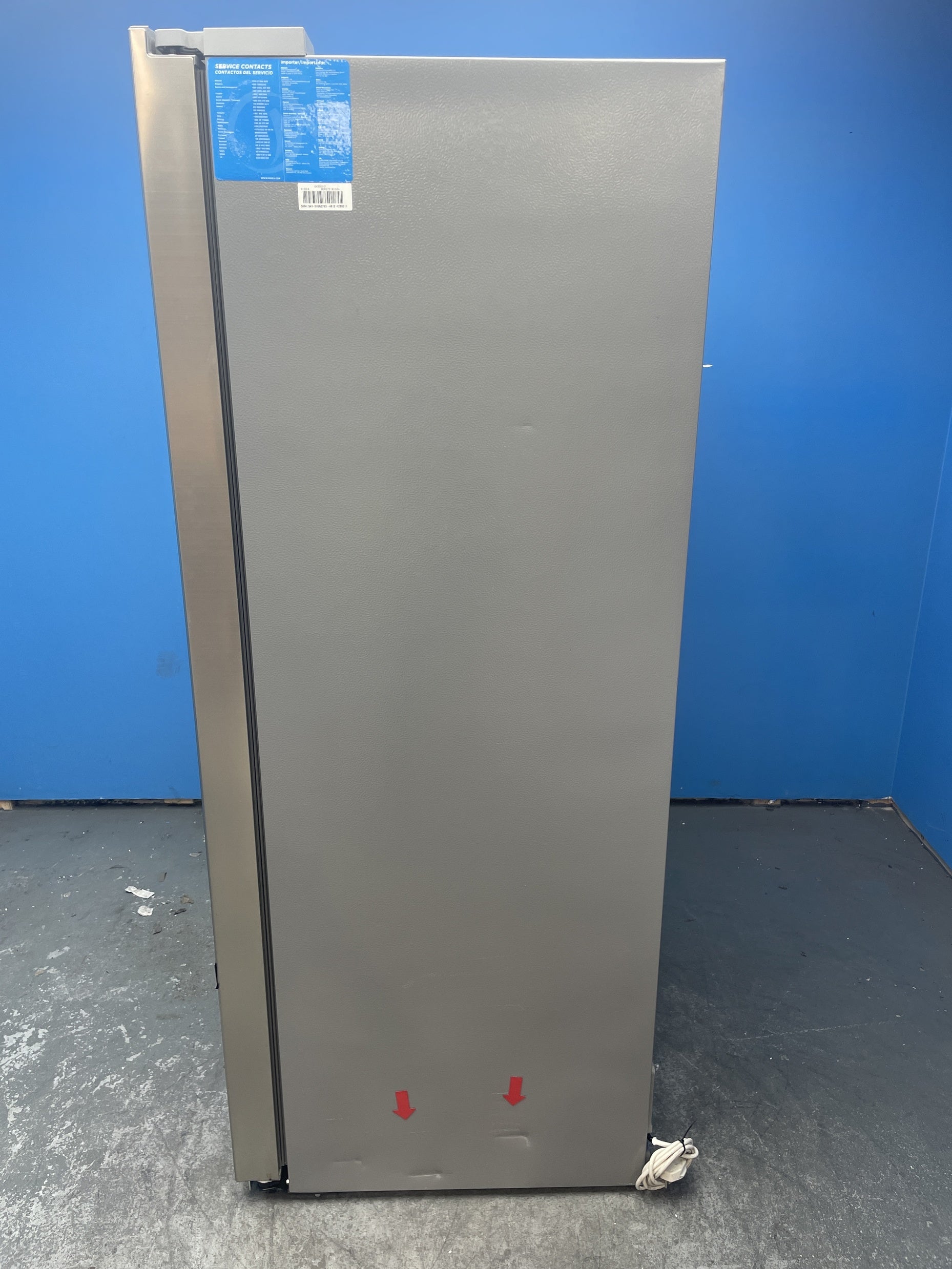 #GRC-158-798 - Midea MDRS791MIC46 592L No Frost American Fridge Freezer