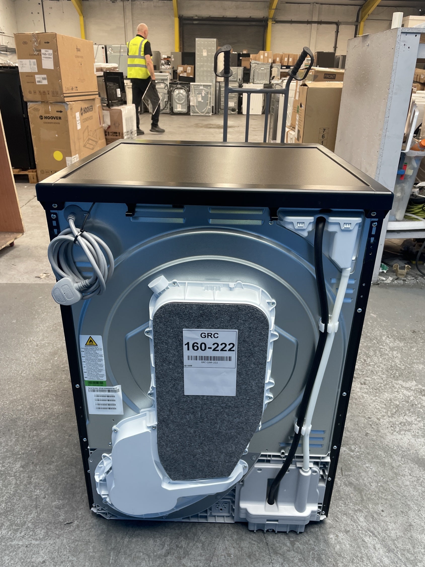 #GRC-160-222 - Haier HD90-D357BU1-UK X Series 5 9kg Heat Pump Tumble Dryer