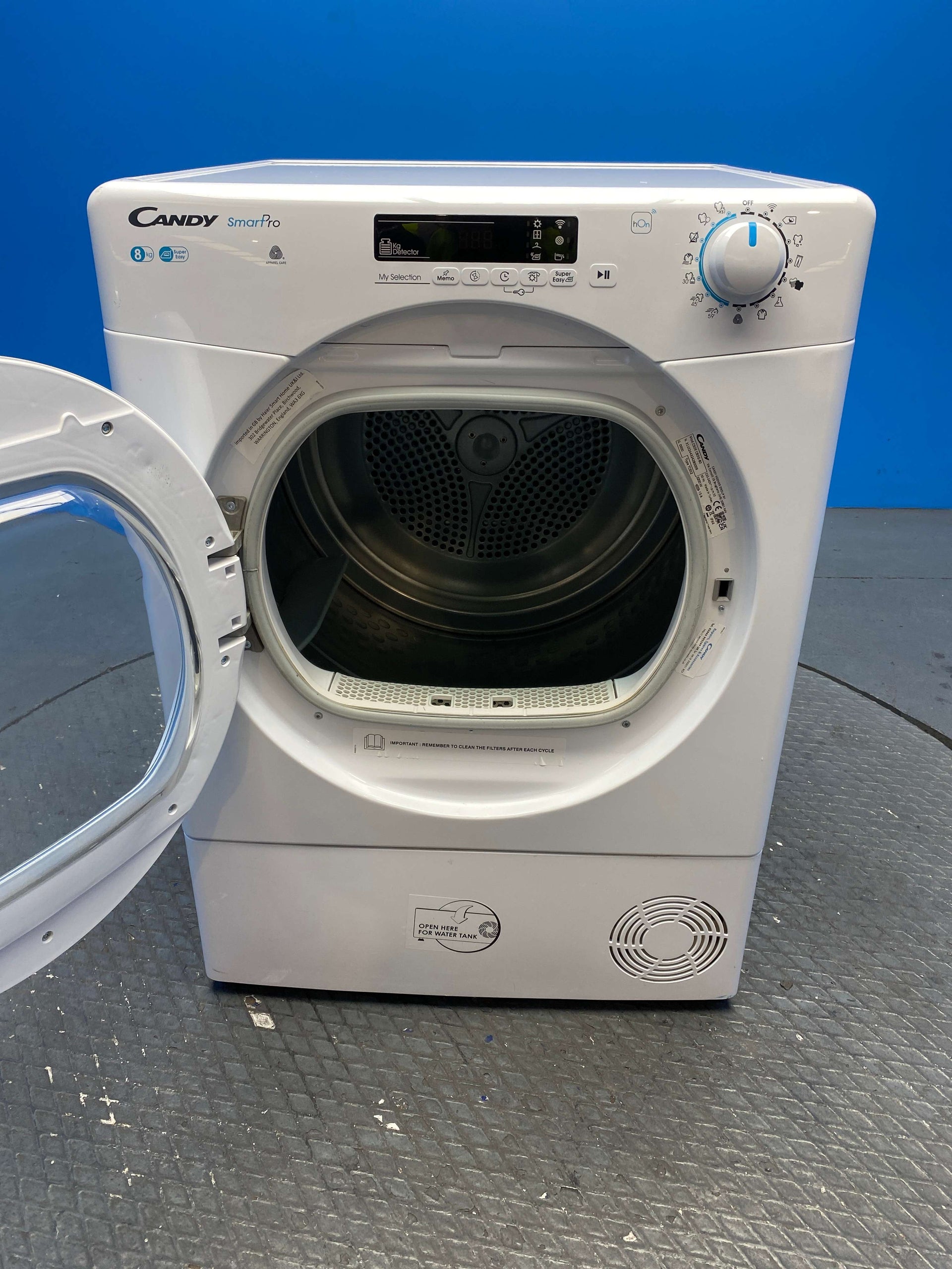 Candy CSOEC8DG 8kg Condenser Smart Tumble Dryer