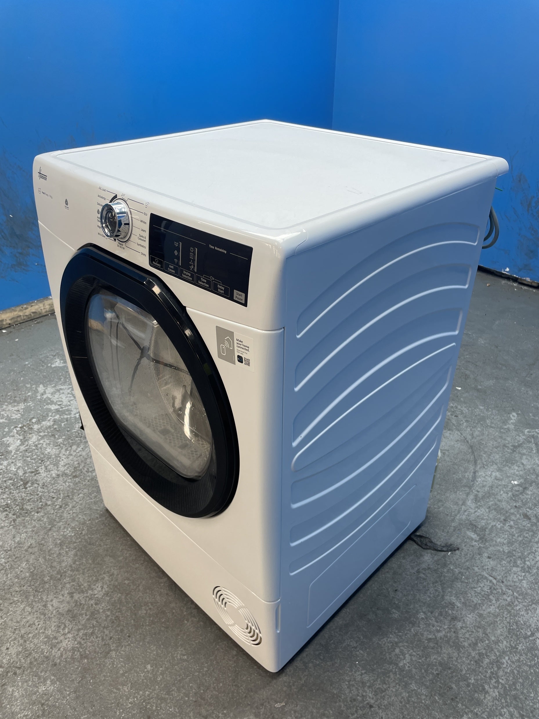 #GRC-160-025 - Hoover H-DRY 350 HRE H9N2TBE-80 9kg Heat Pump Tumble Dryer