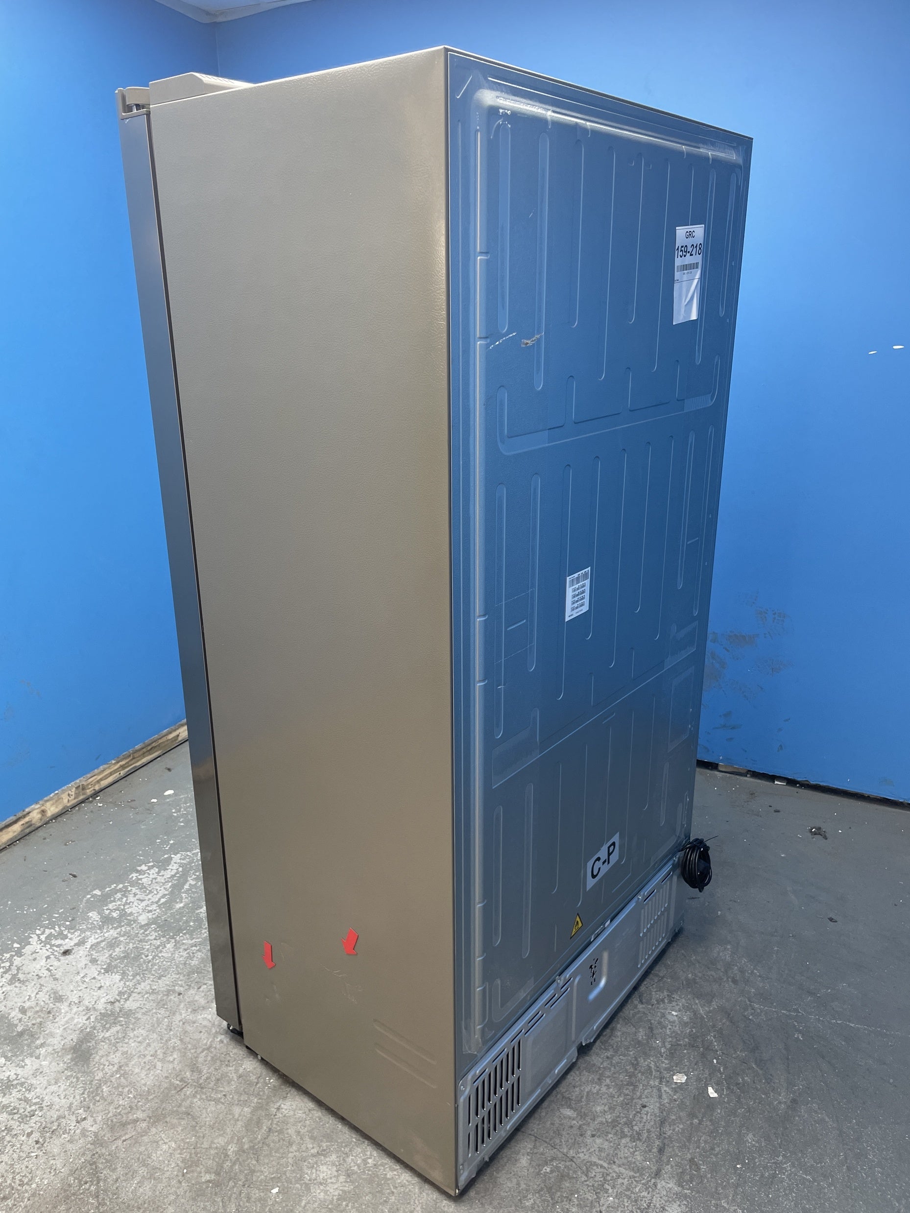 #GRC-159-218 - Hoover H-FRIDGE 700 MAXI HONSQ2T918EXK American Fridge Freezer