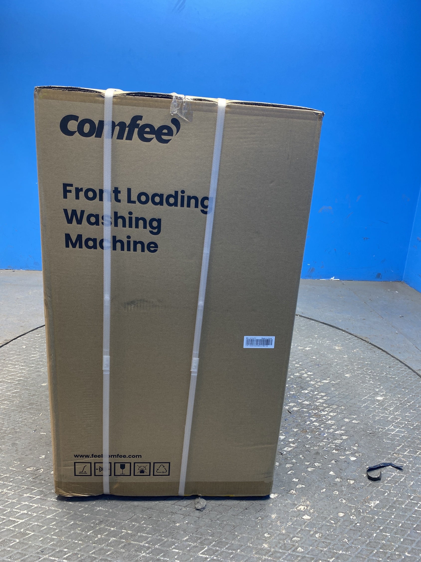 #GRC-158-900 - Comfee CFE10EW60/W Slim 6kg 1000rpm Washing Machine