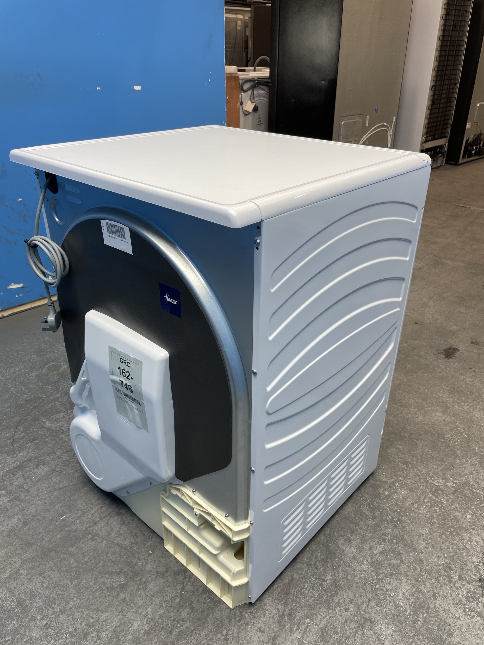 #GRC-162-746 - Hoover 8kg Condenser Tumble Dryer – WiFi Connected, White, B Energy Rating