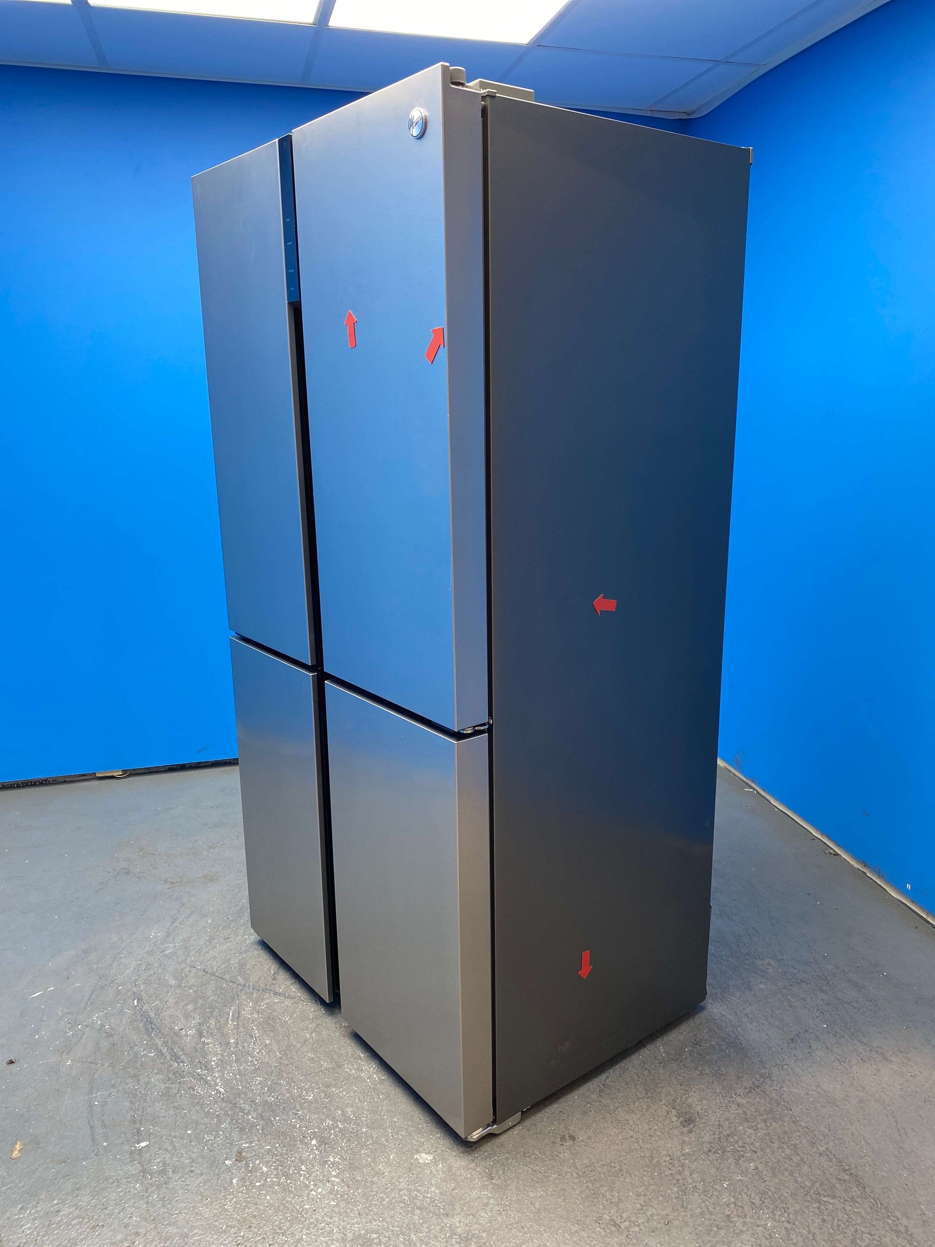 Hoover HSC918ENXK 567L No Frost American Style Fridge Freezer
