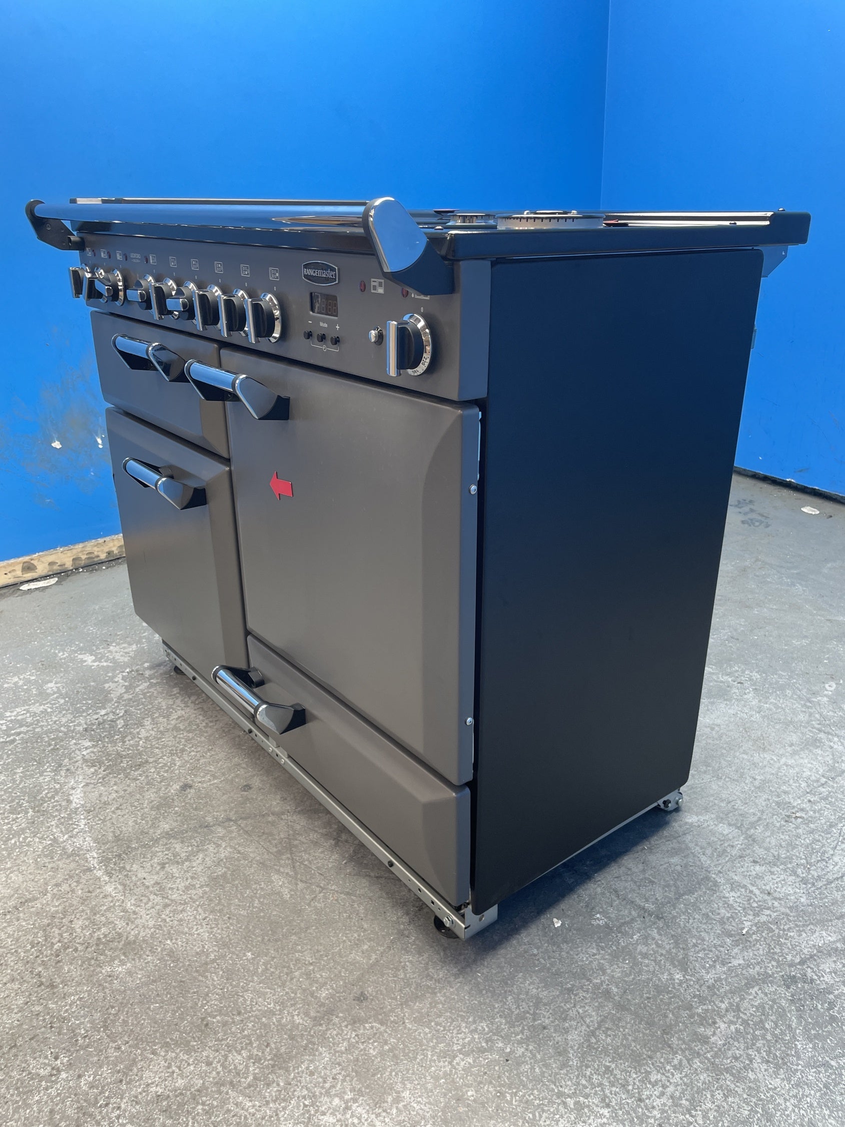 #GRC-159-138 - Rangemaster Leckford Deluxe 110cm Dual Fuel Range Cooker