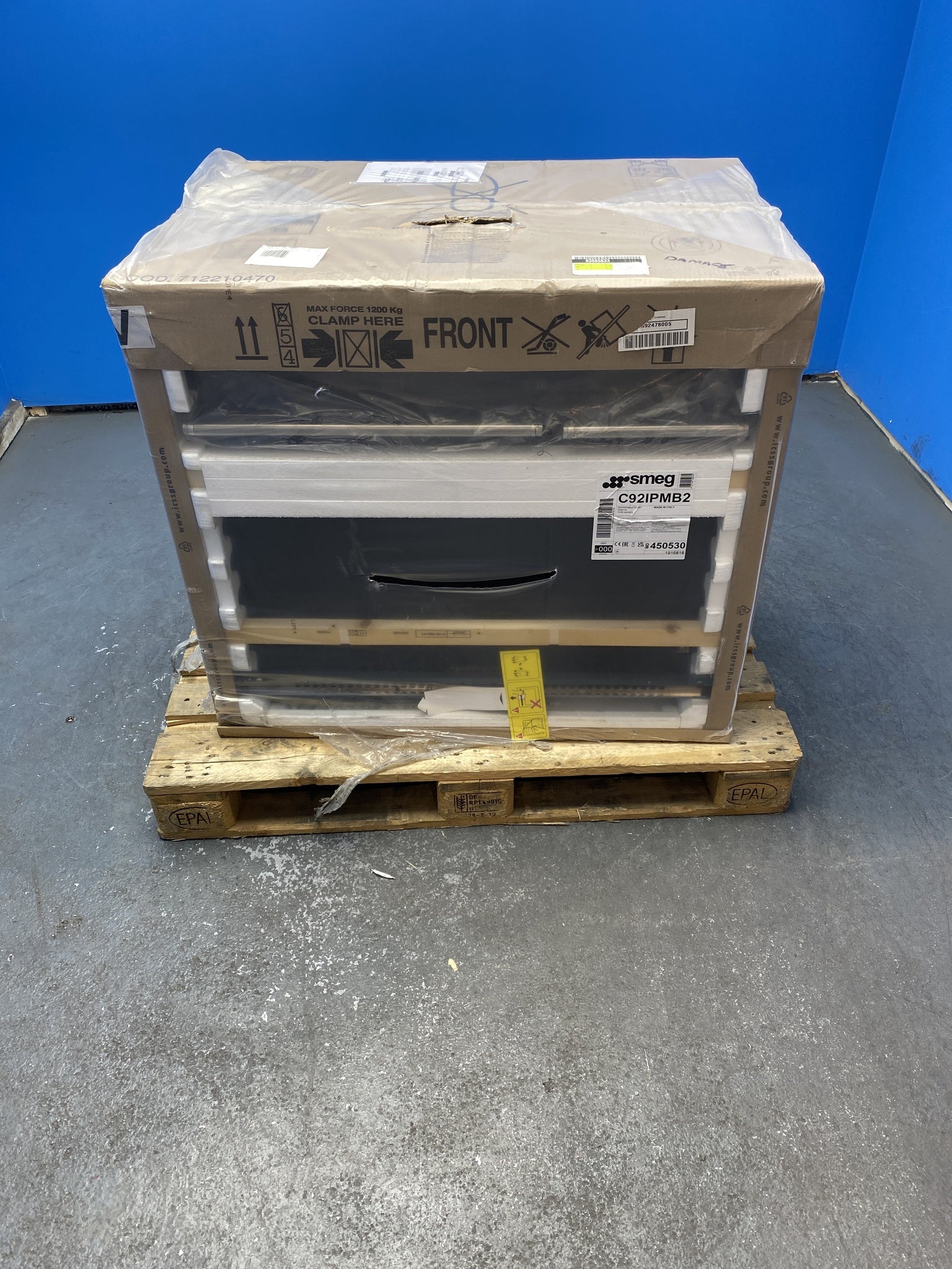 Smeg C92IPMB2 90cm Symphony Induction Range Cooker