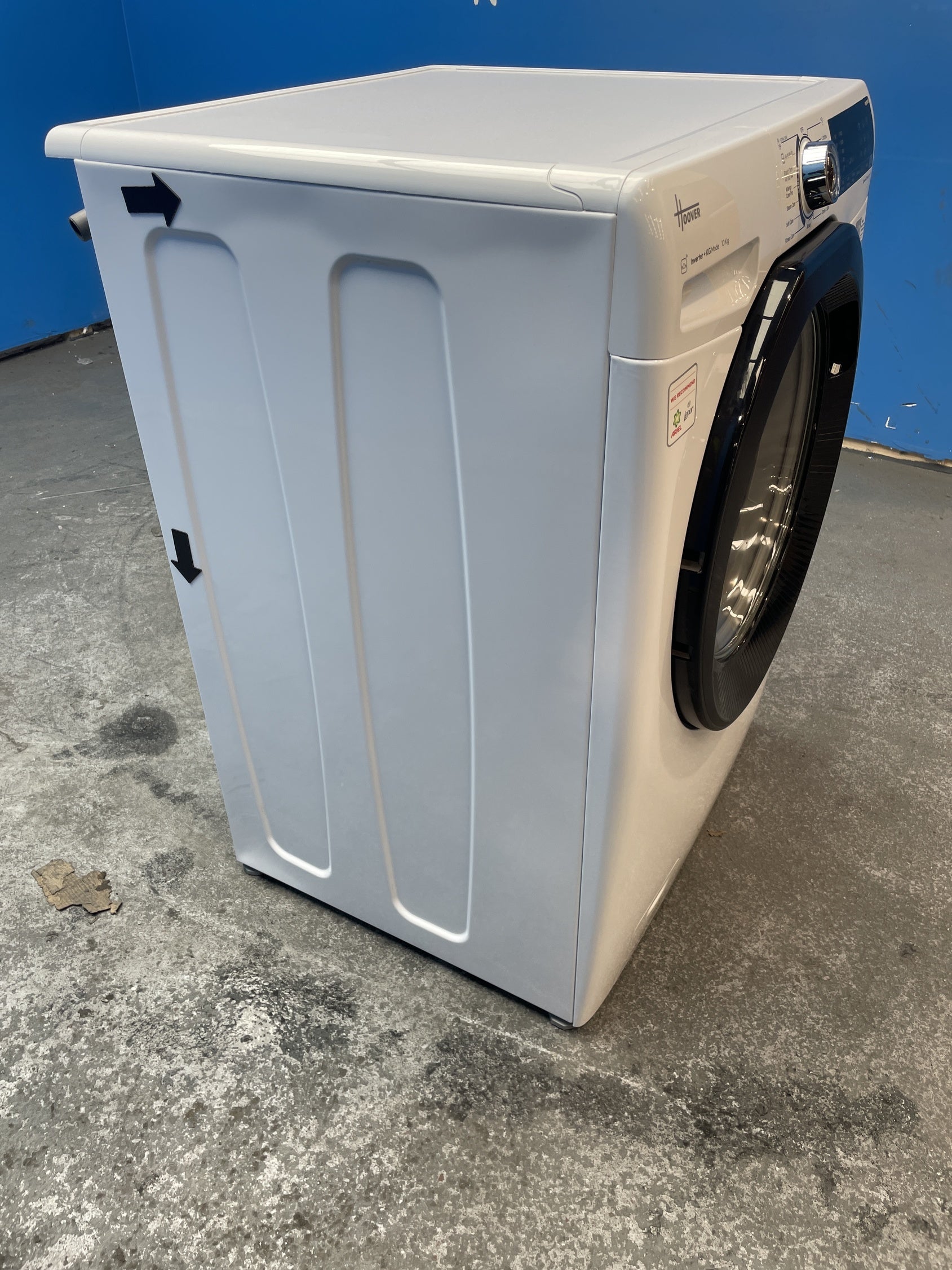 #GRC-155-392 - Hoover H3WPS4106TMB6 10kg 1400 Spin Washing Machine