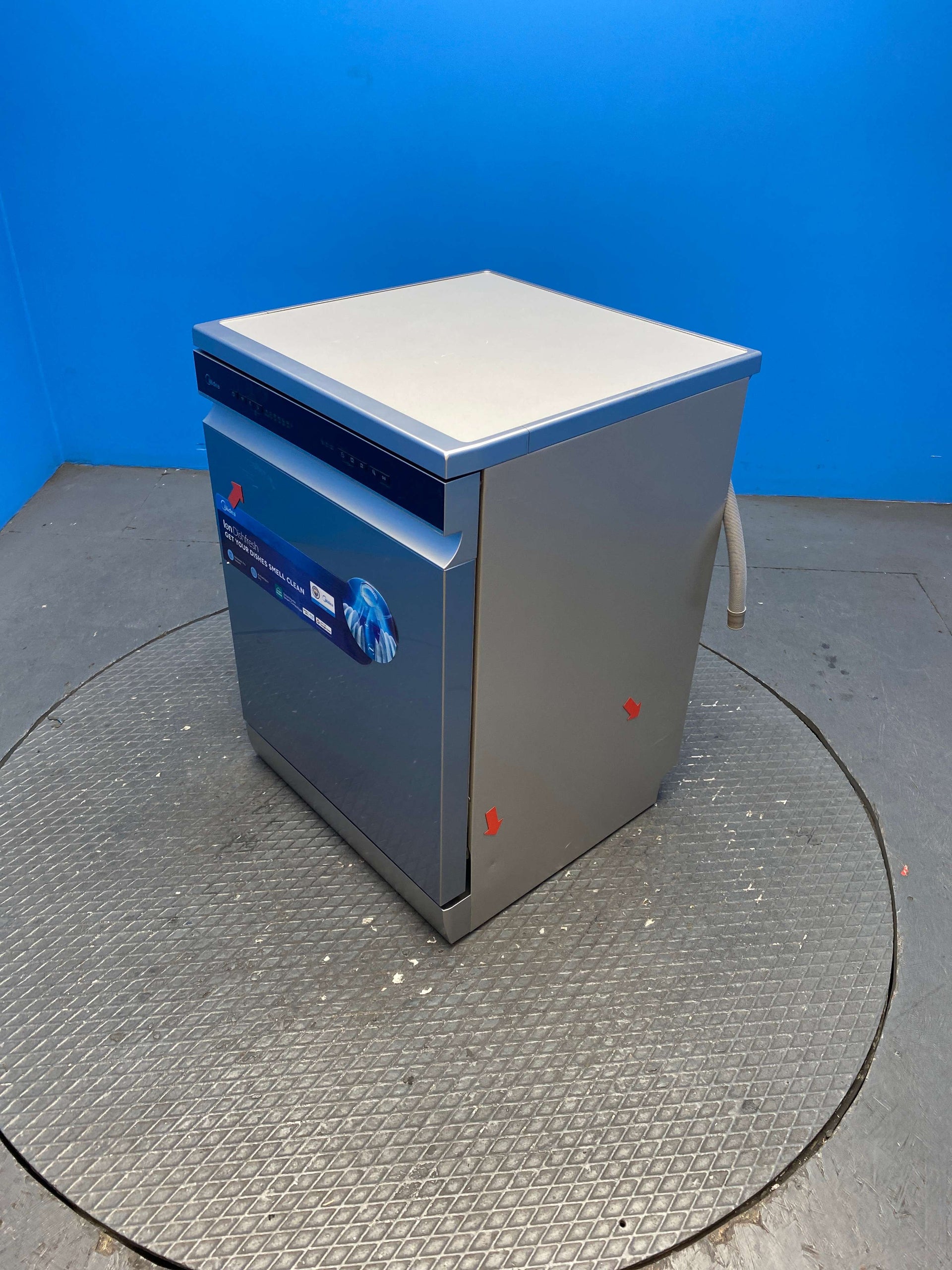 Midea MDWEF1433DSS Full Size 14 Place Dishwasher