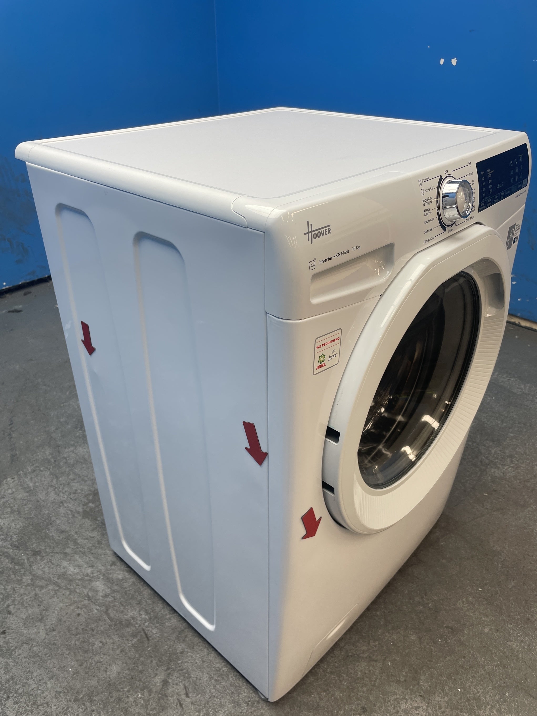 #GRC-160-223 - Hoover H-WASH 350 H3WPS6106TAM6-80 10kg 1600rpm Washing Machine