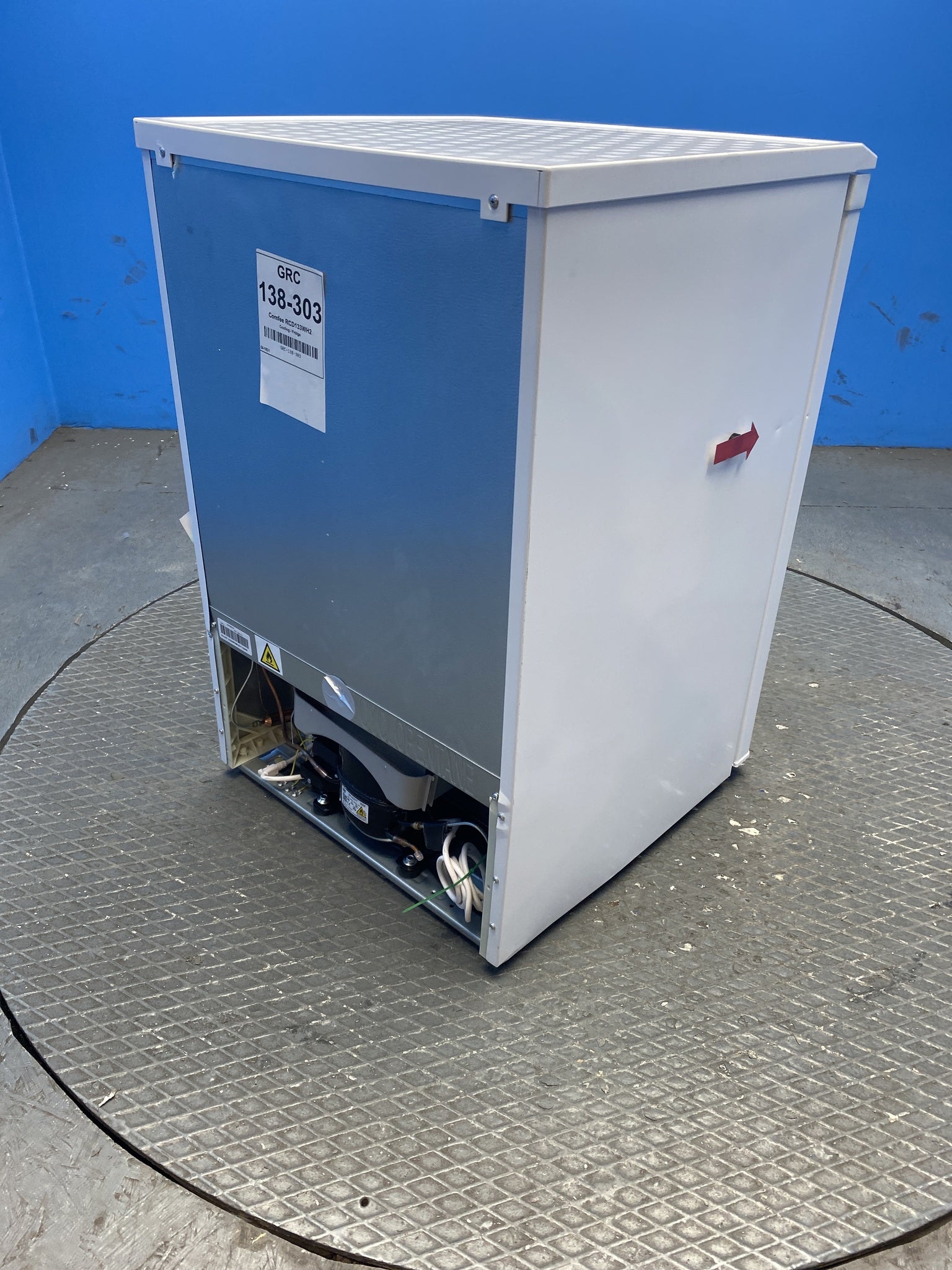 COMFEE' RCD133WH2(E) 131L Under-Counter Larder Fridge