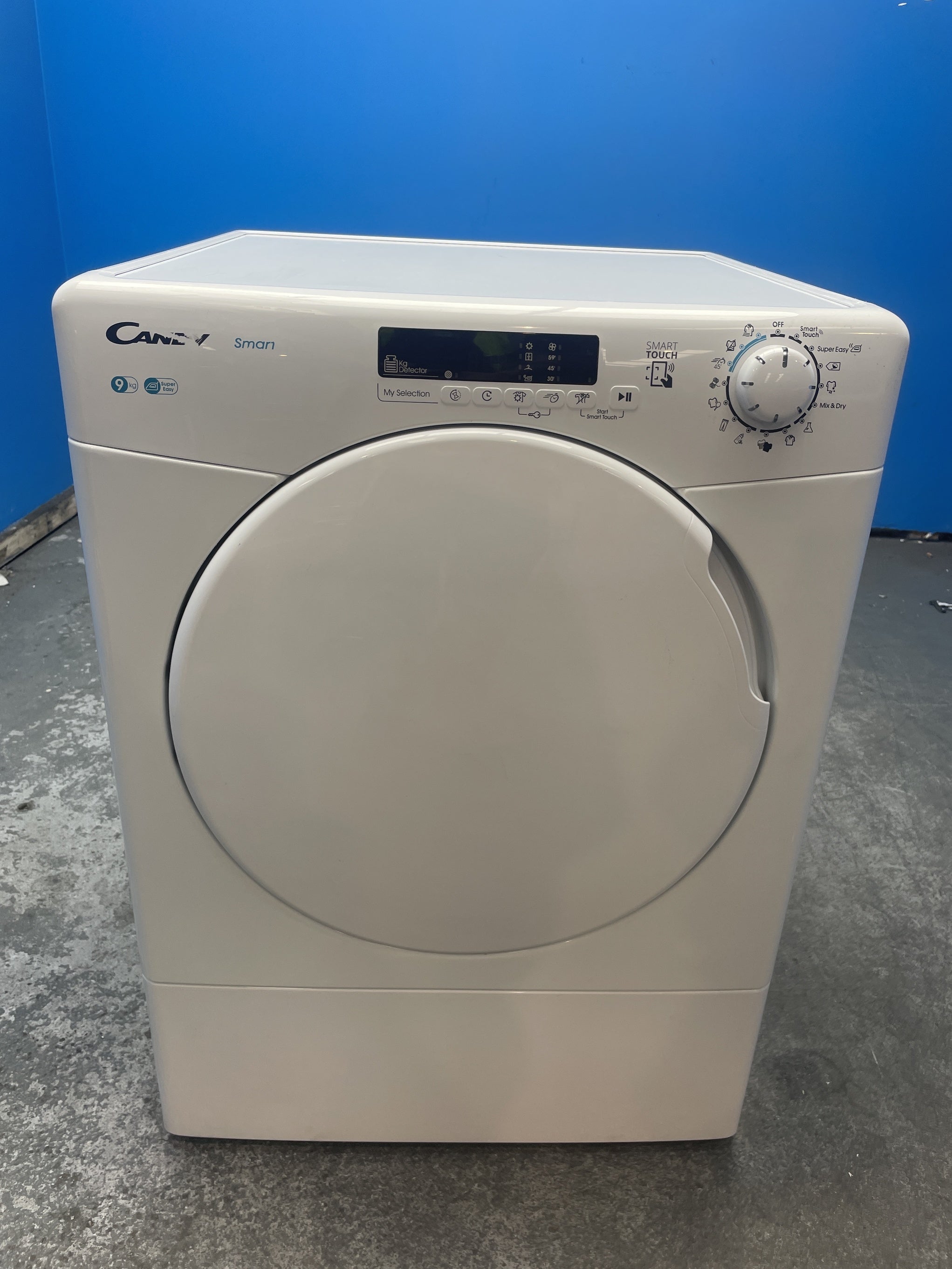 #GRC-158-987 - Candy CSE V9DF-80 9kg Vented Smart Tumble Dryer