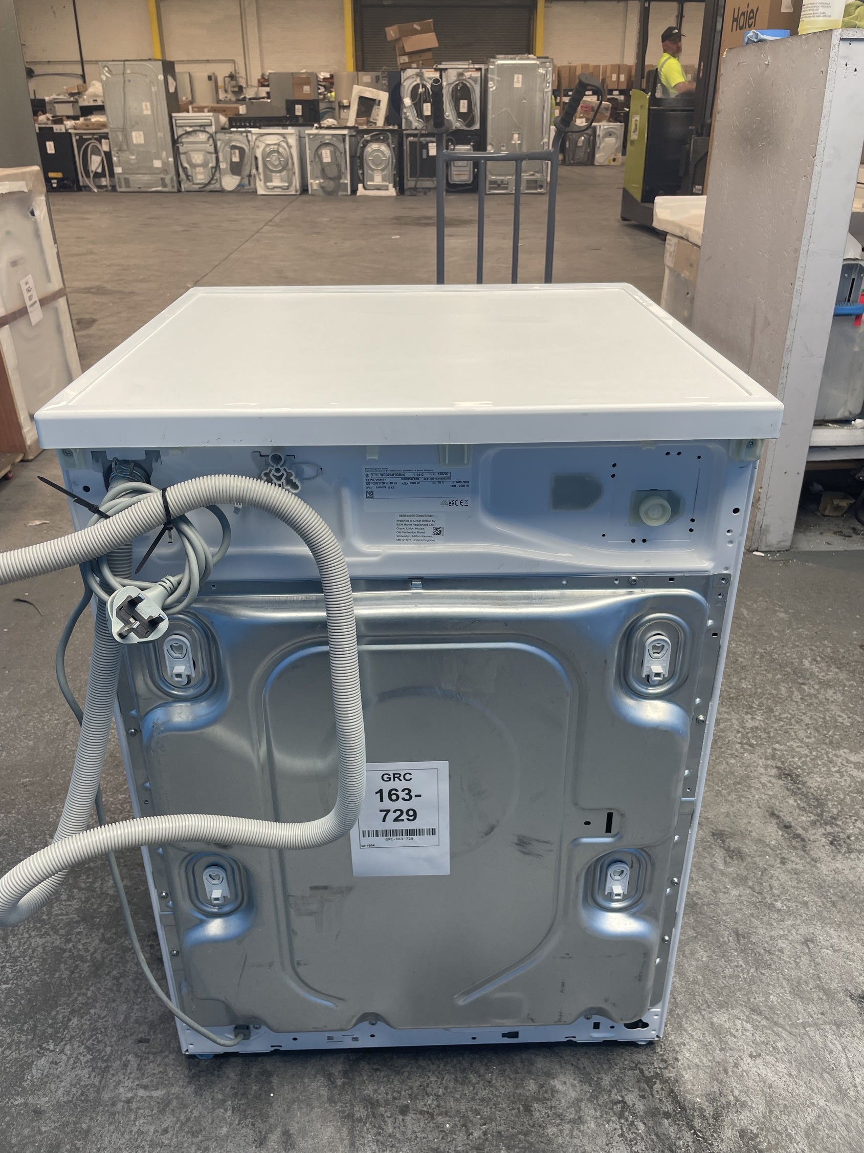 #GRC-163-729 - Bosch Series 6 Freestanding Washing Machine – 10kg, 1400rpm, i-DOS Auto Dosing
