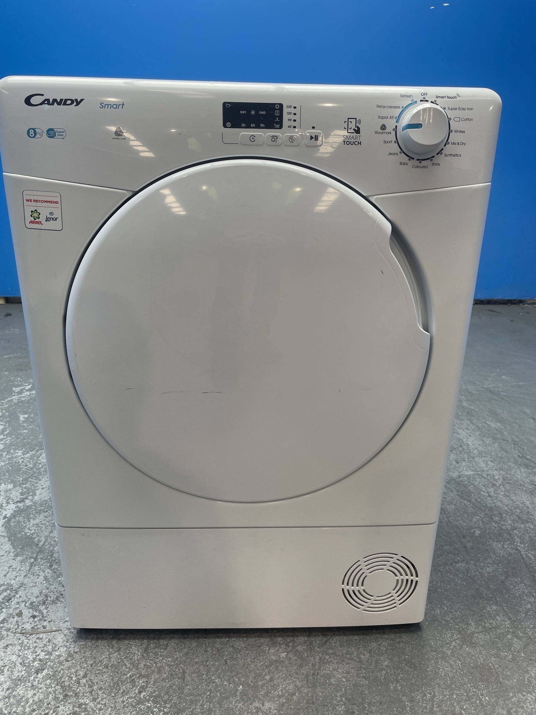 #GRC-156-183 - Candy KSEC8LF 8kg Smart Condenser Tumble Dryer