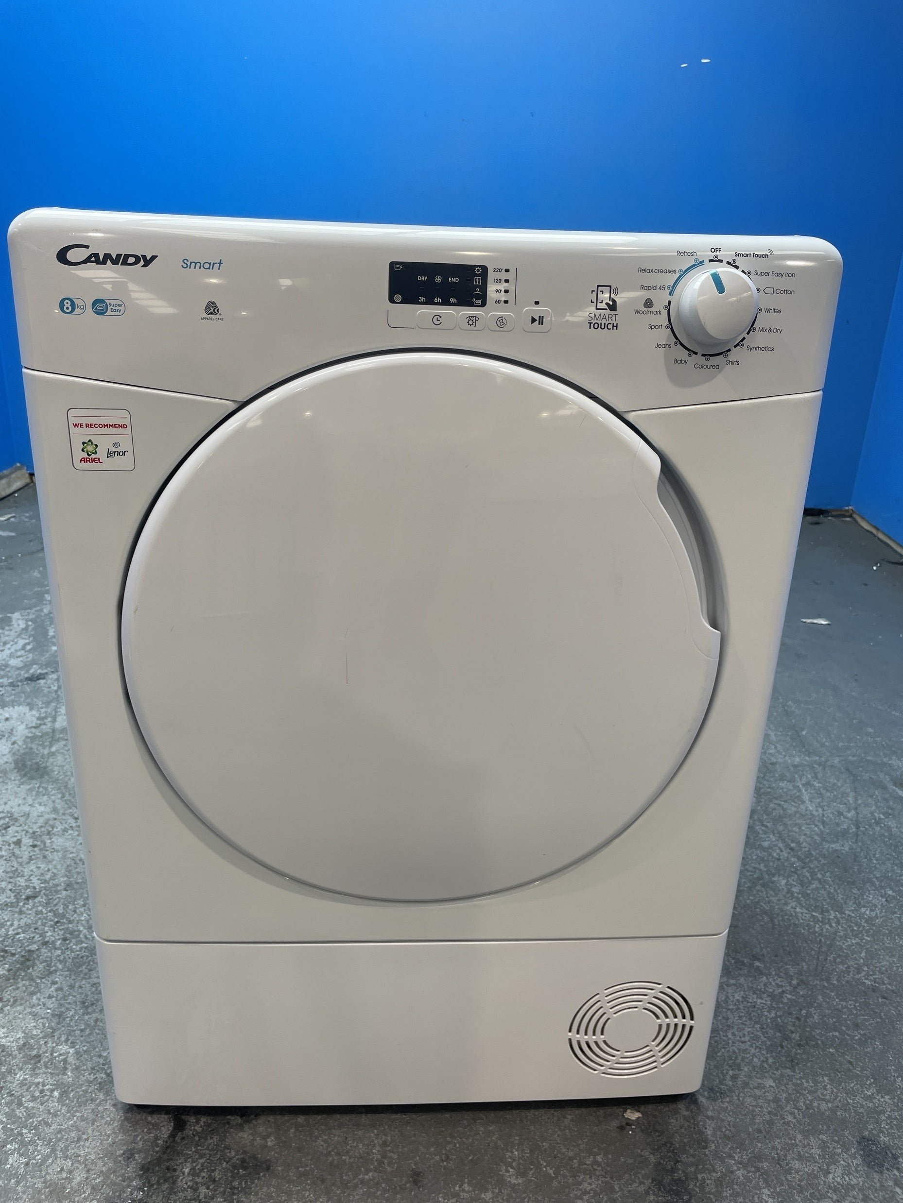 #GRC-154-329 - Candy KSEC8LF 8kg Smart Condenser Tumble Dryer