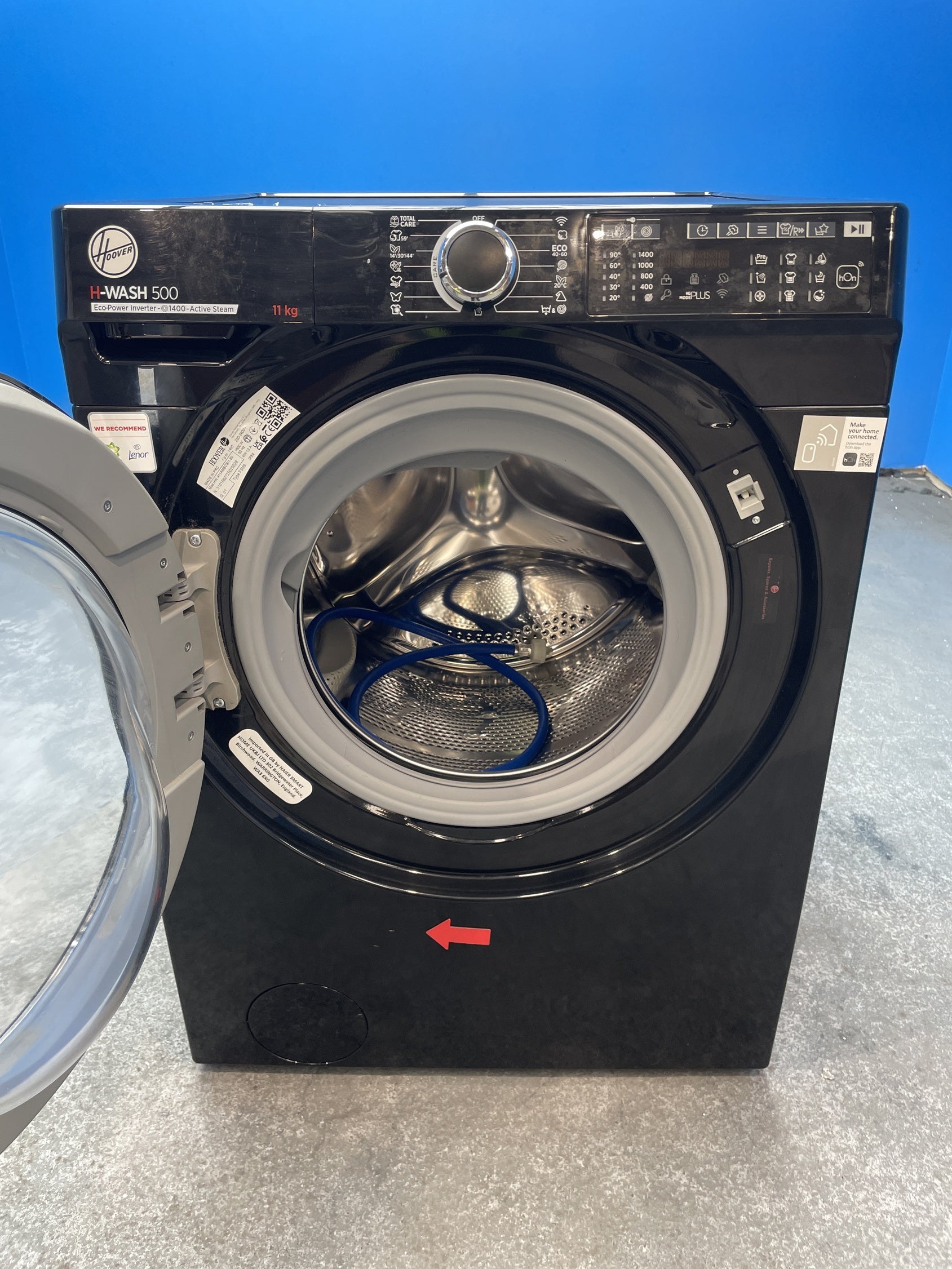 #GRC-158-456 - Hoover H-WASH 500 HW 411AMBCB 11kg 1400rpm Washing Machine