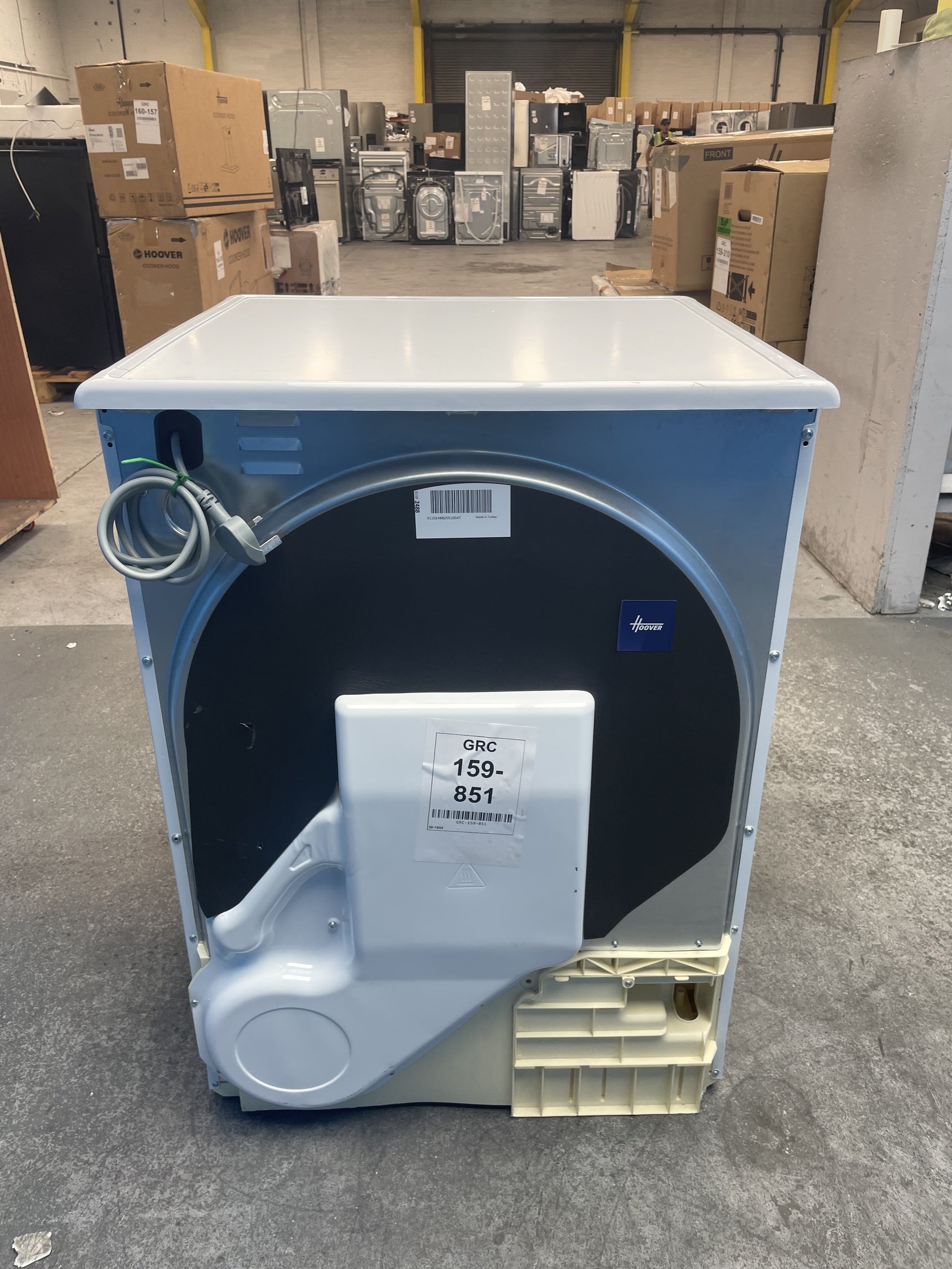 #GRC-159-851 - Hoover HLEC10DG 10kg Condenser Tumble Dryer