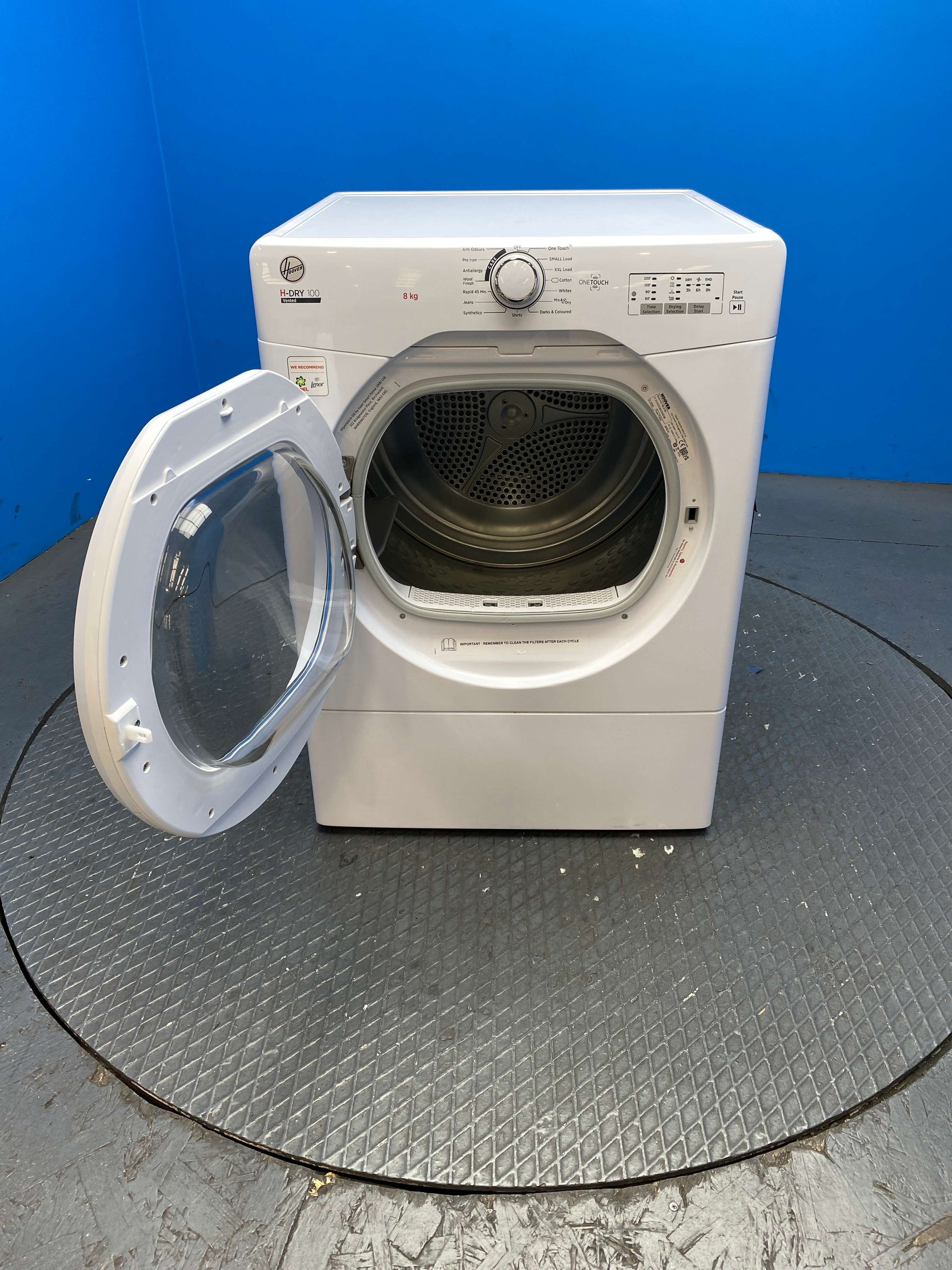 Hoover HLEV8LG 8kg Vented Tumble Dryer