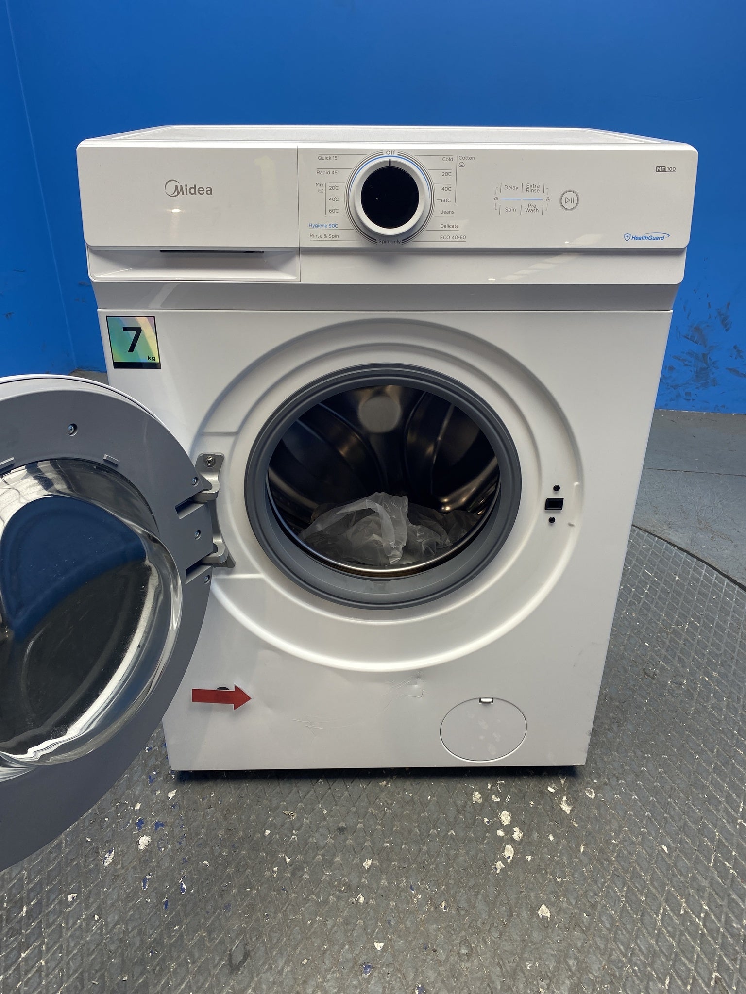 Midea MF100W70 7kg 1200 Spin Washing Machine